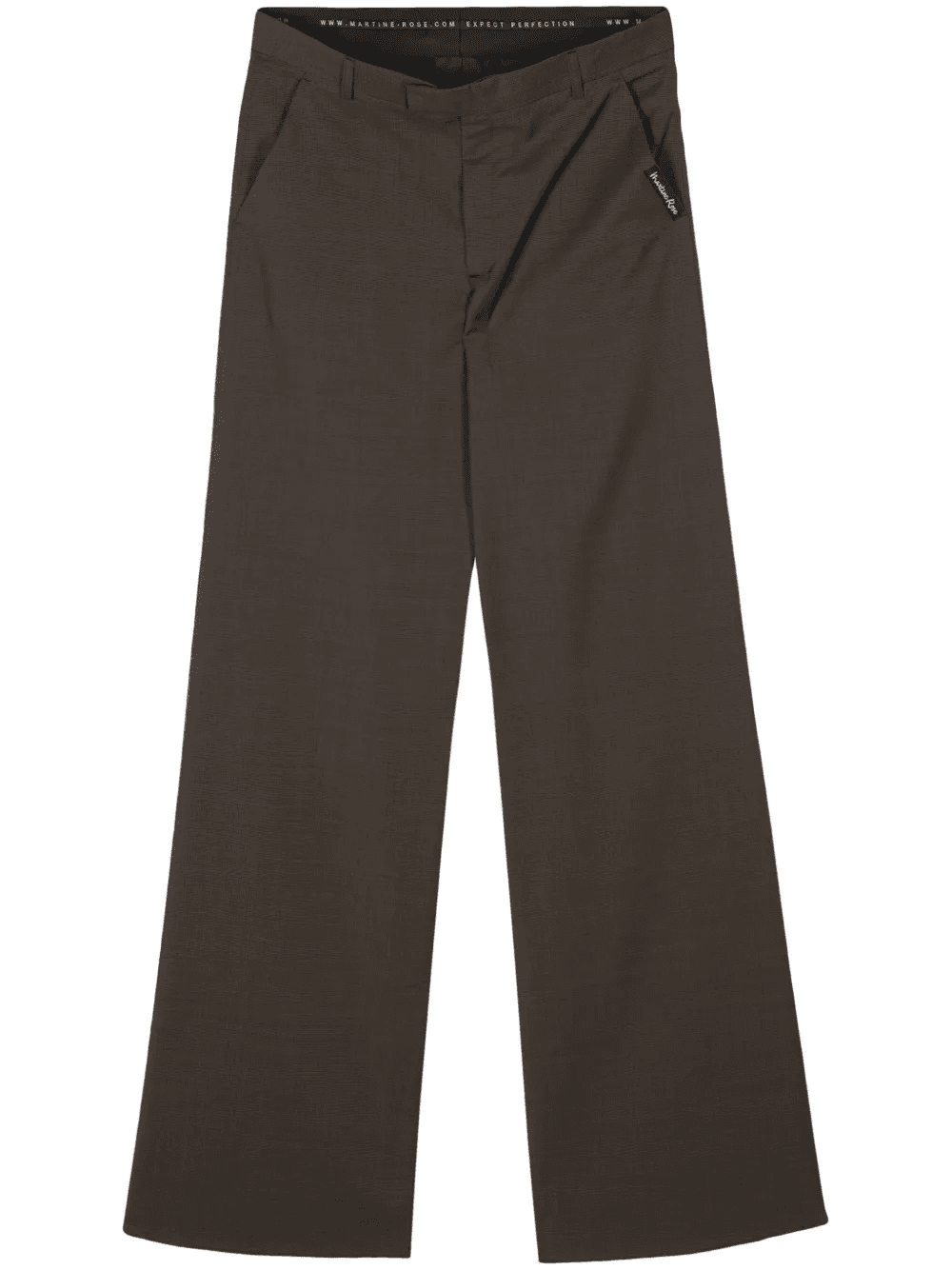 houndstooth wide-leg trousers - Image 1