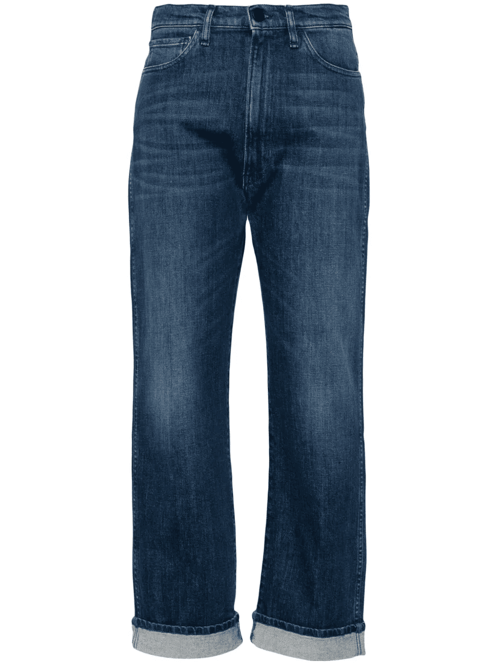 mid-rise cropped jeans - Image 1