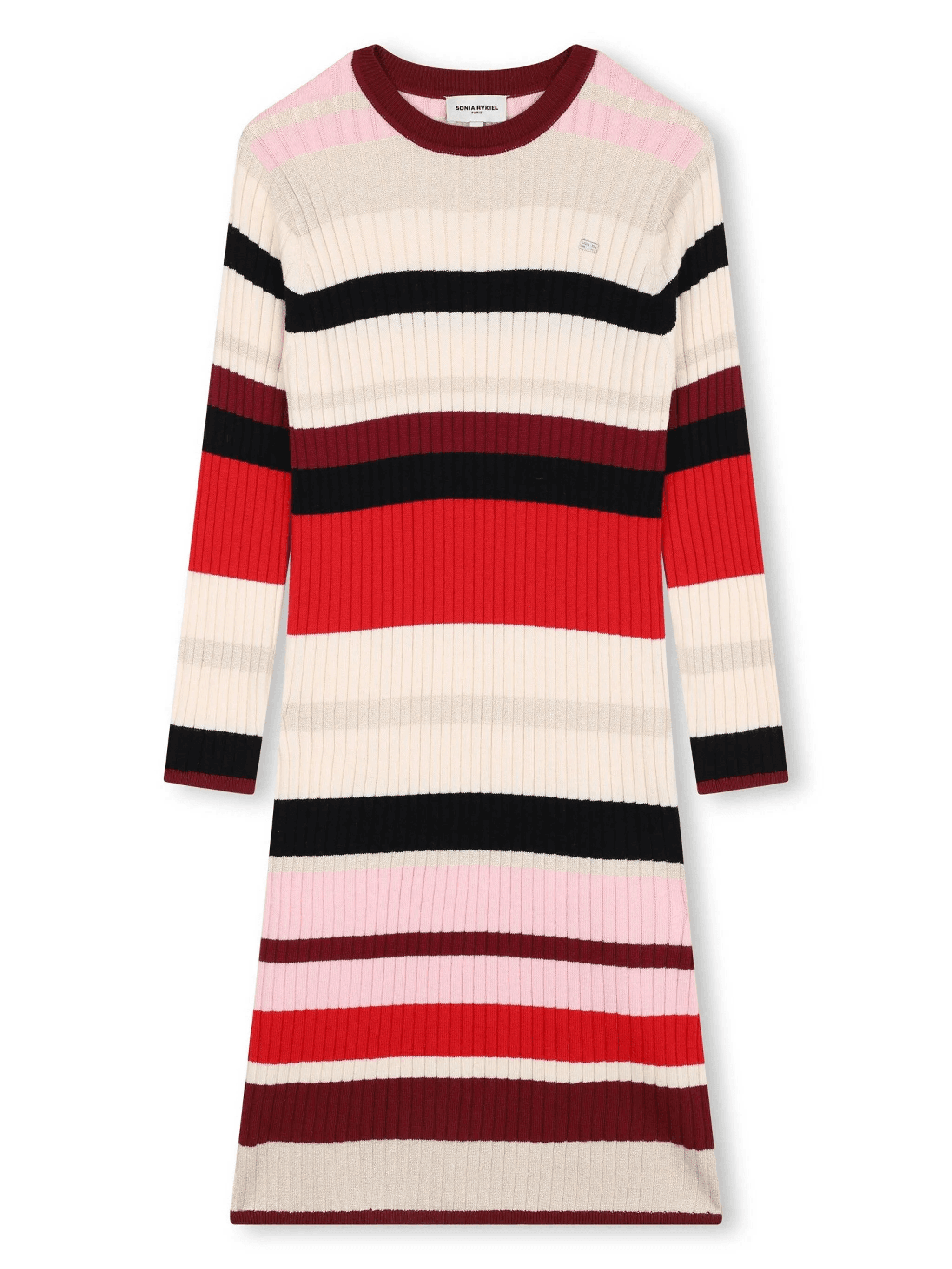 striped knitted dress - Image 1