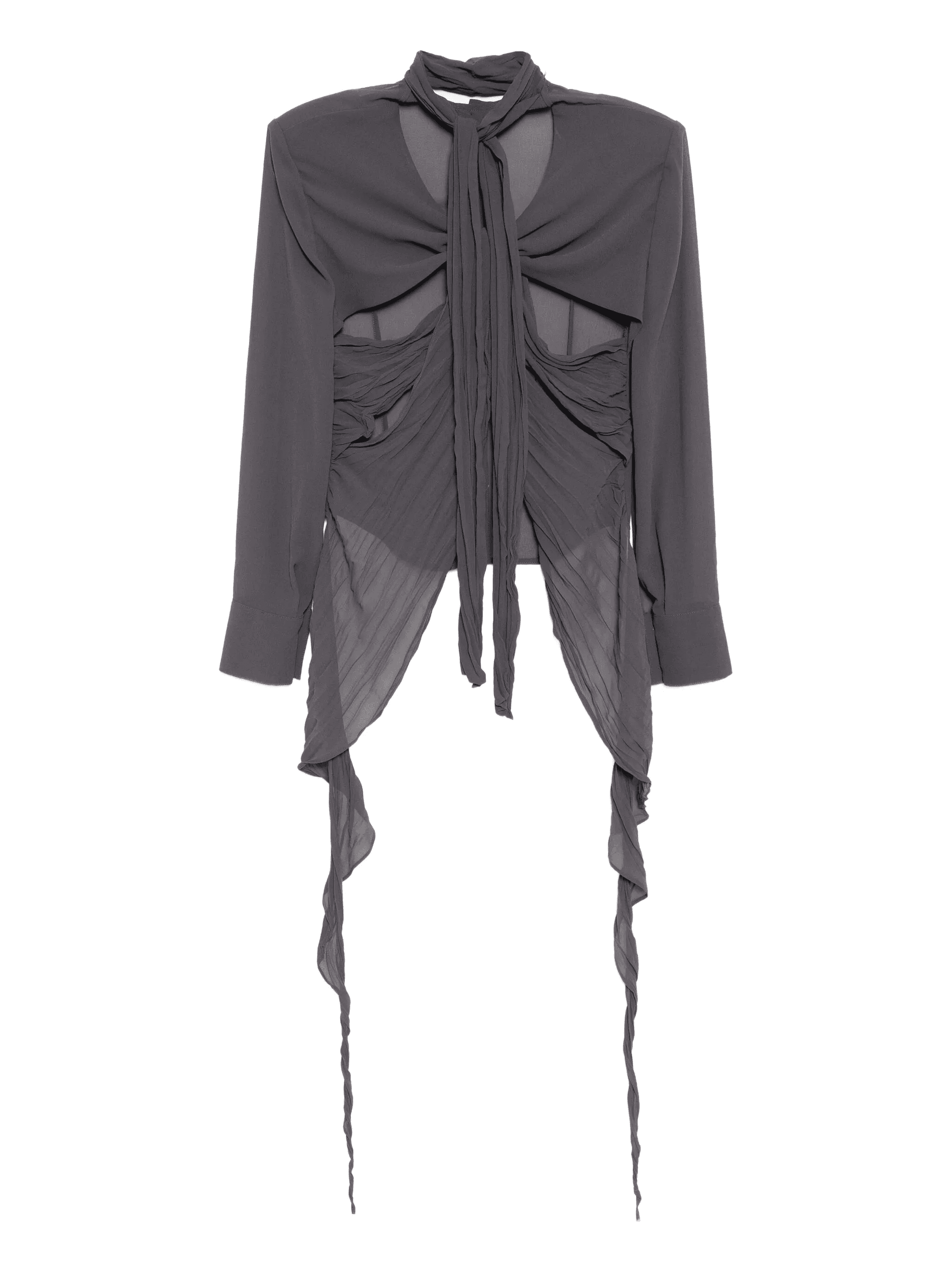 draped blouse - Image 1