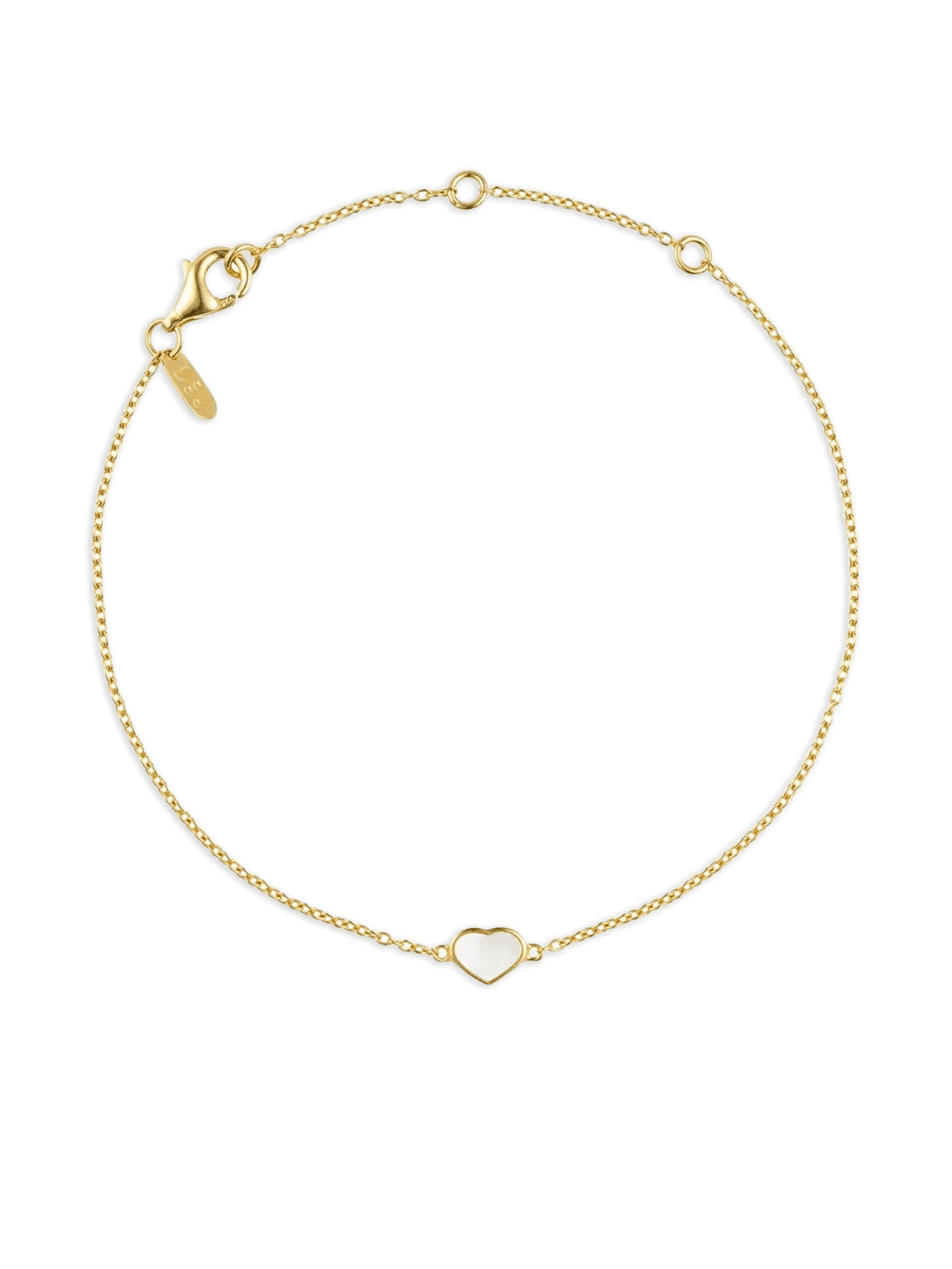 heart-charm bracelet - Image 1