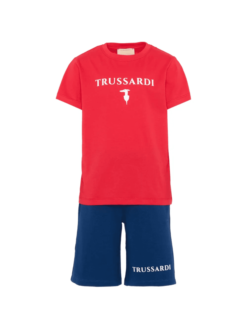 logo-print T-shirt and shorts set - Image 1