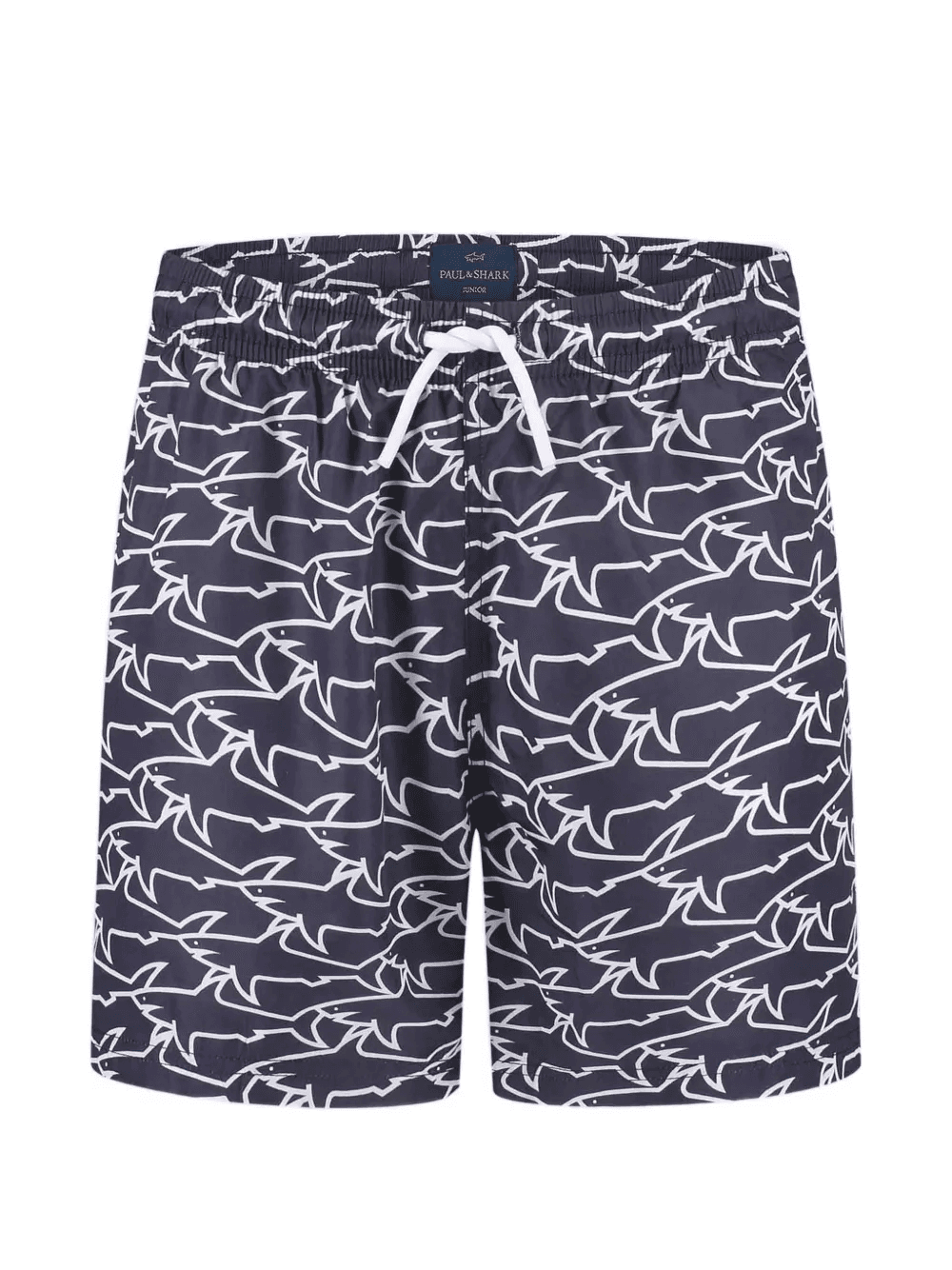 shark-print swim shorts - Image 1