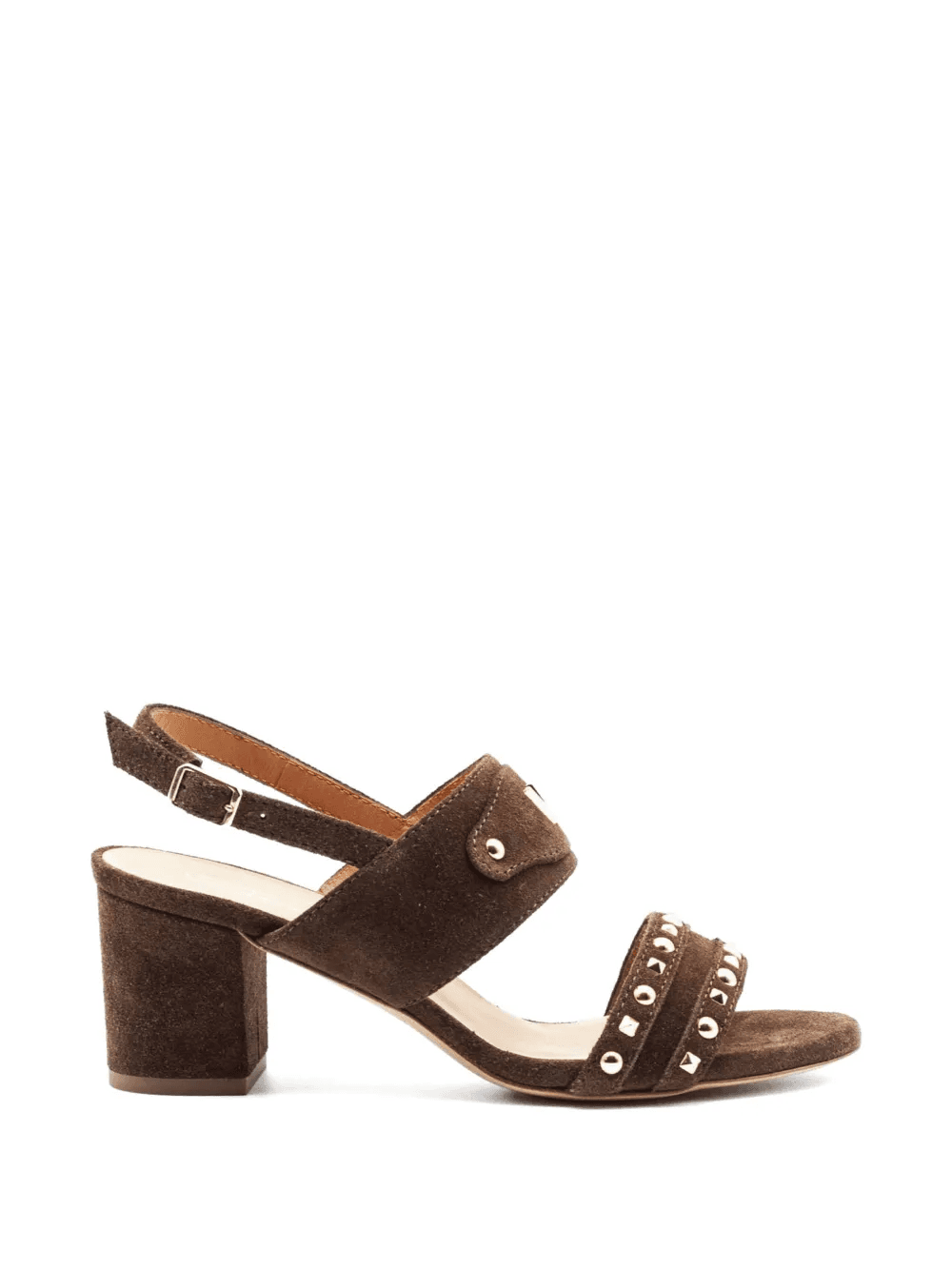 studded suede sandals - Image 1
