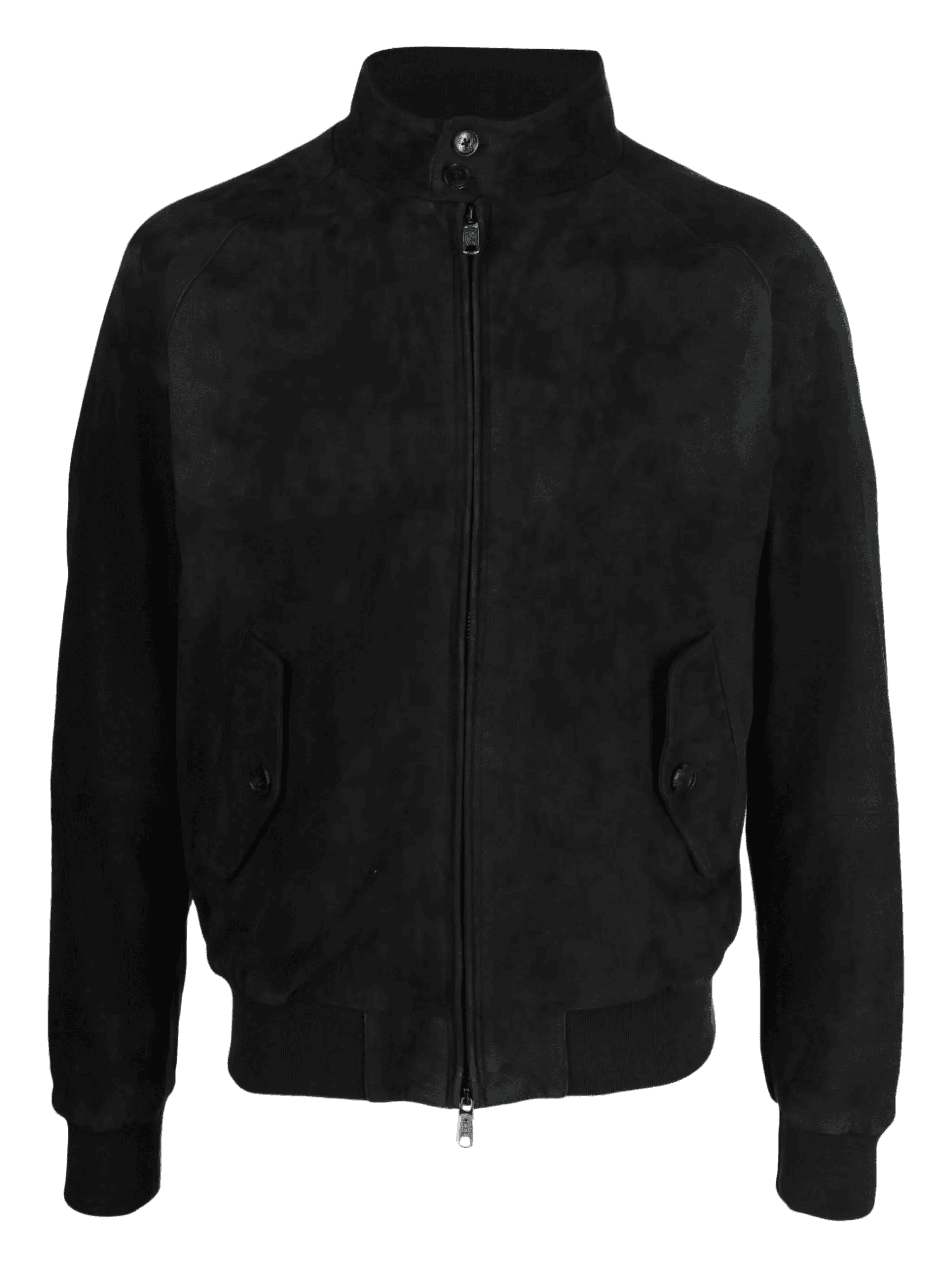 suede zip-front jacket - Image 1