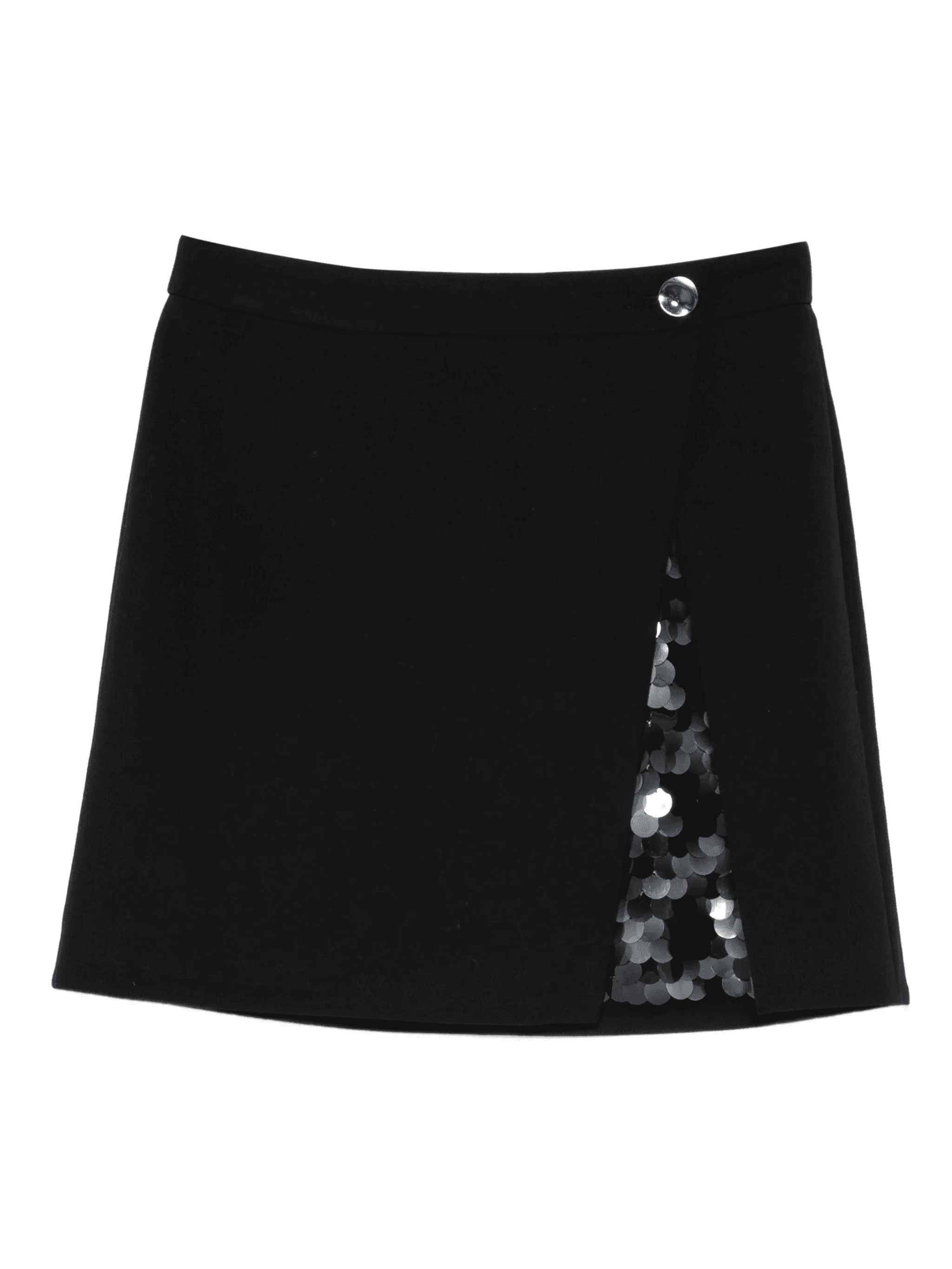sequin-embellished mini skirt - Image 1