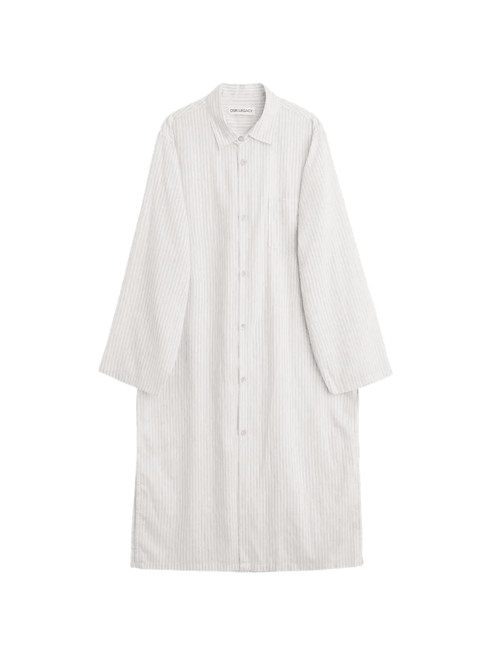 Sasso Stripe Lyocool pocket shirt - Image 1