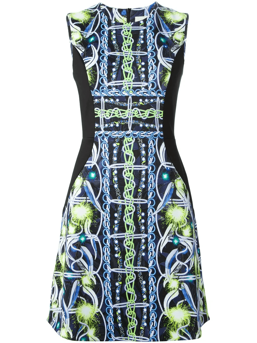 printed panel dress - Image 1