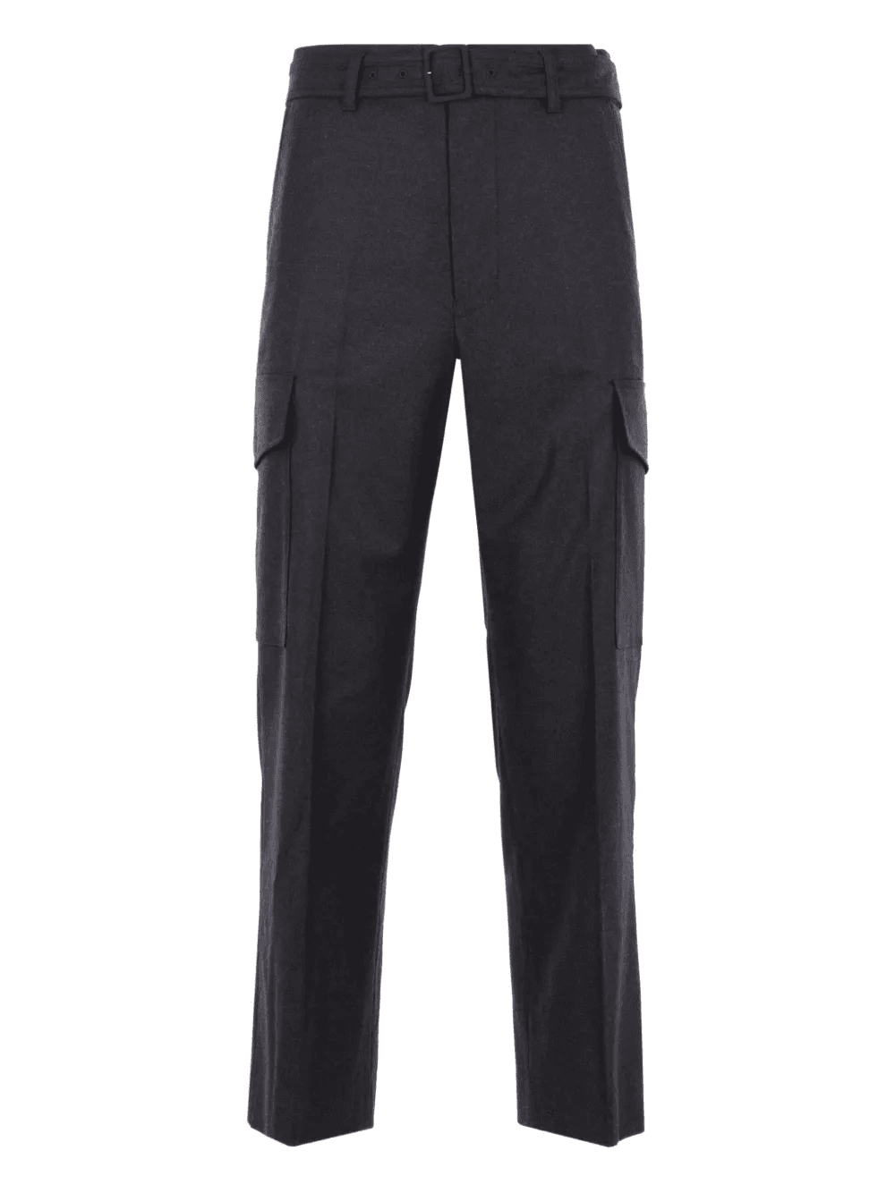 belted cargo trousers - Image 1