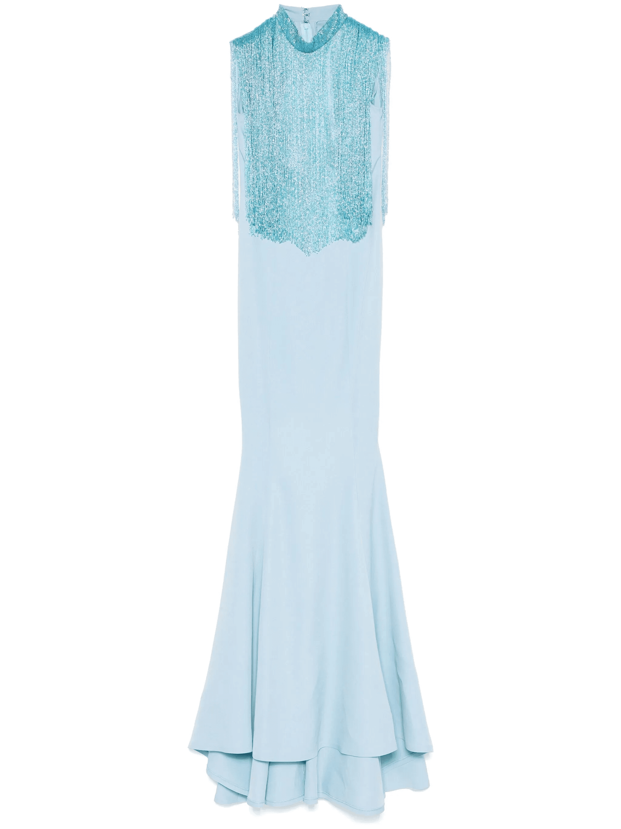 fringed mermaid gown - Image 1