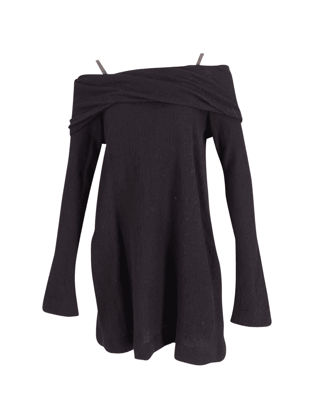 off-shoulder mini dress - Image 1