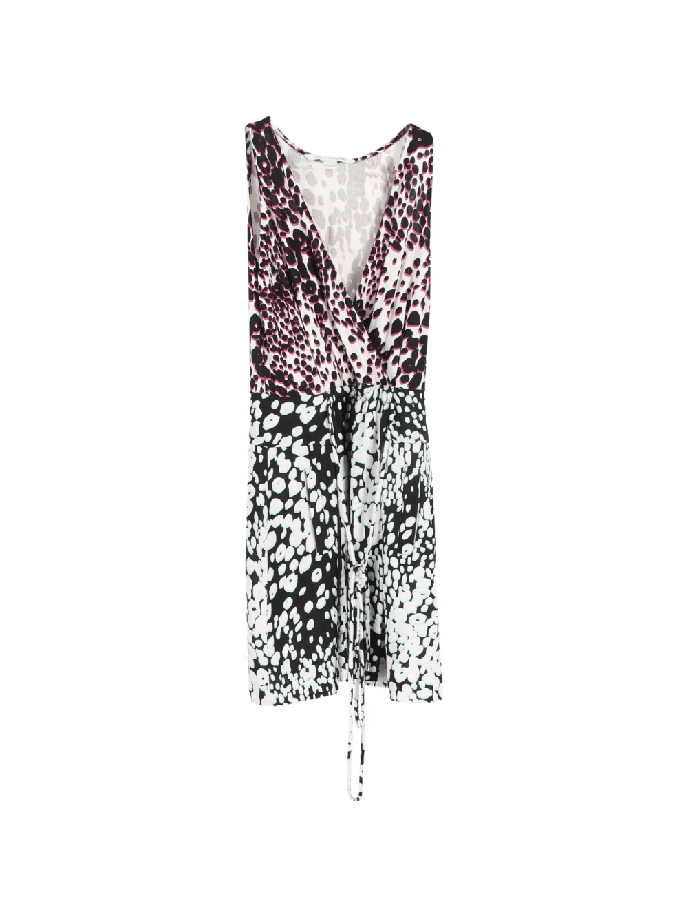 drawstring pleated dress - Image 1