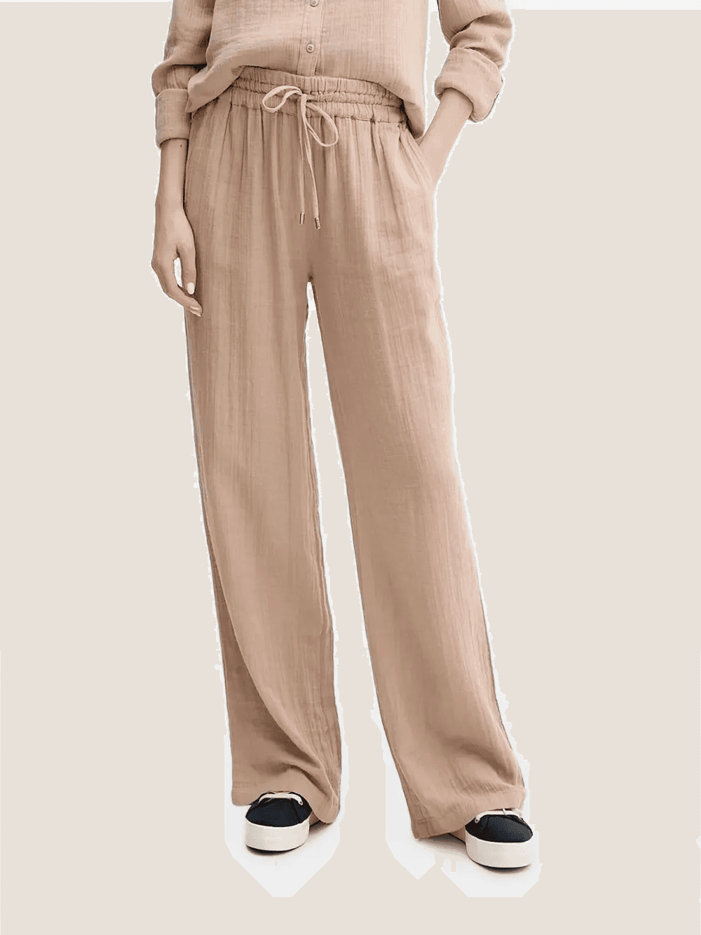Krissy drawstring trousers - Image 1