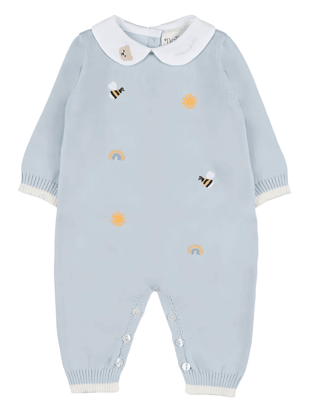 embroidered romper - Image 1