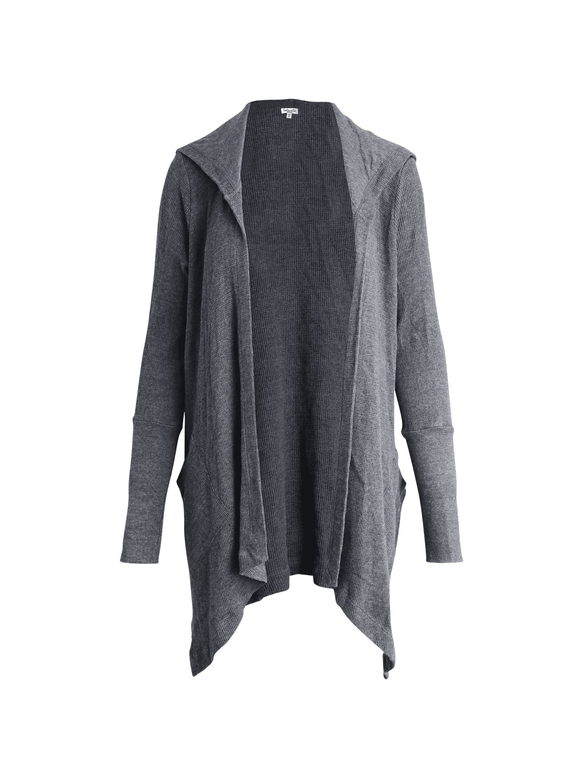 side-pocket hooded cardigan - Image 1