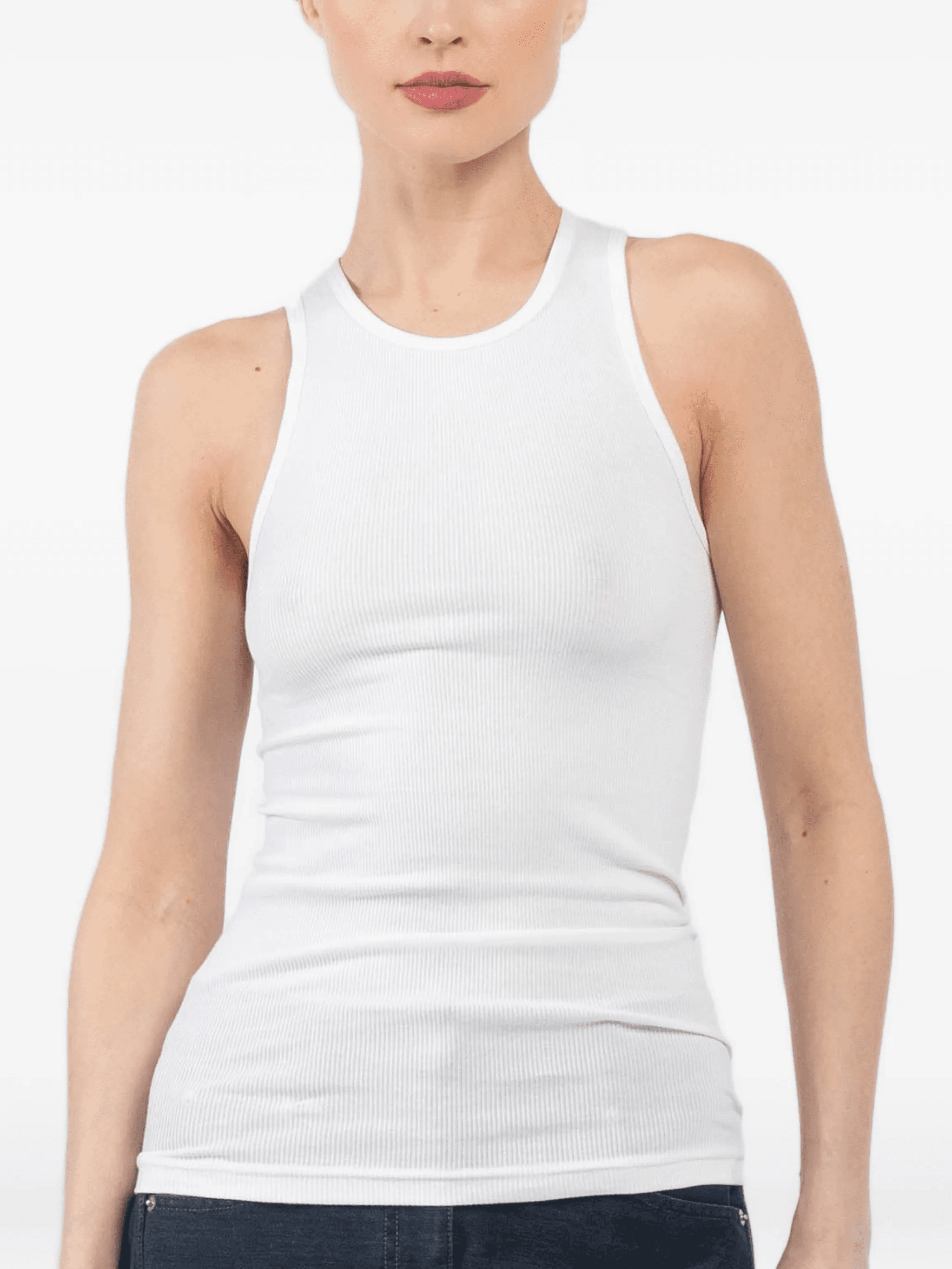 ribbed tank top - Image 1