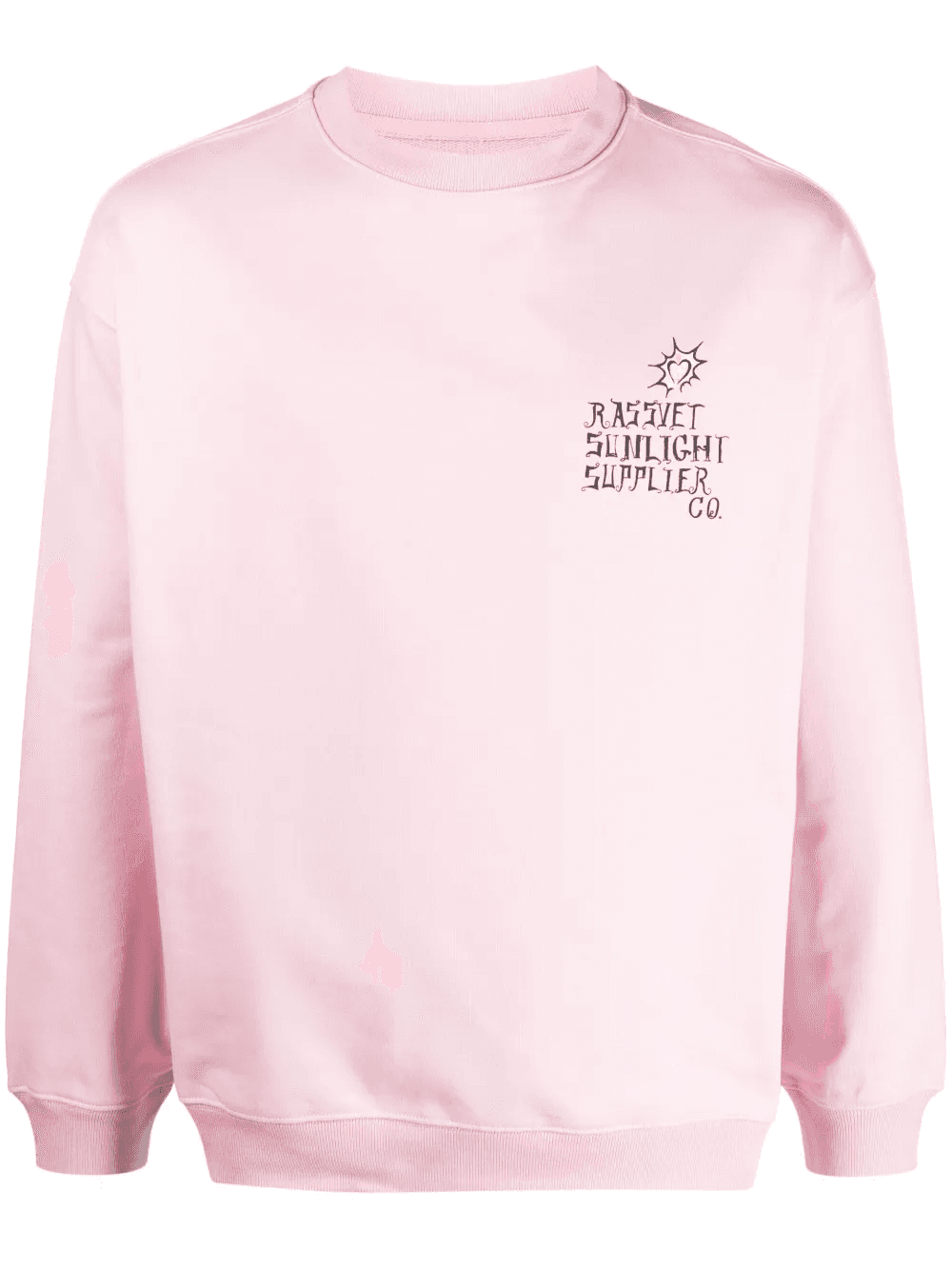 logo-print cotton sweatshirt - Image 1