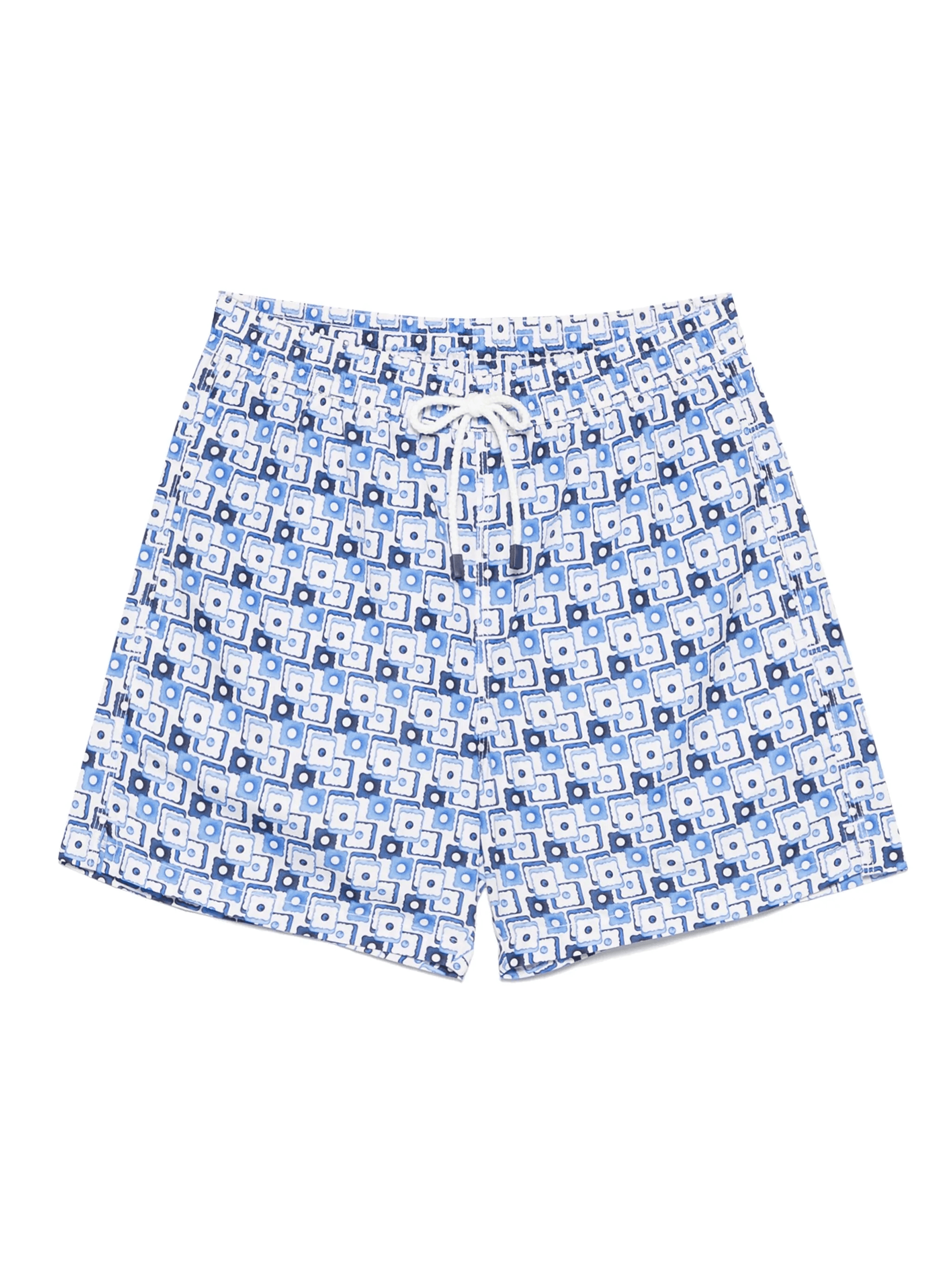 geometric-print swim shorts - Image 1