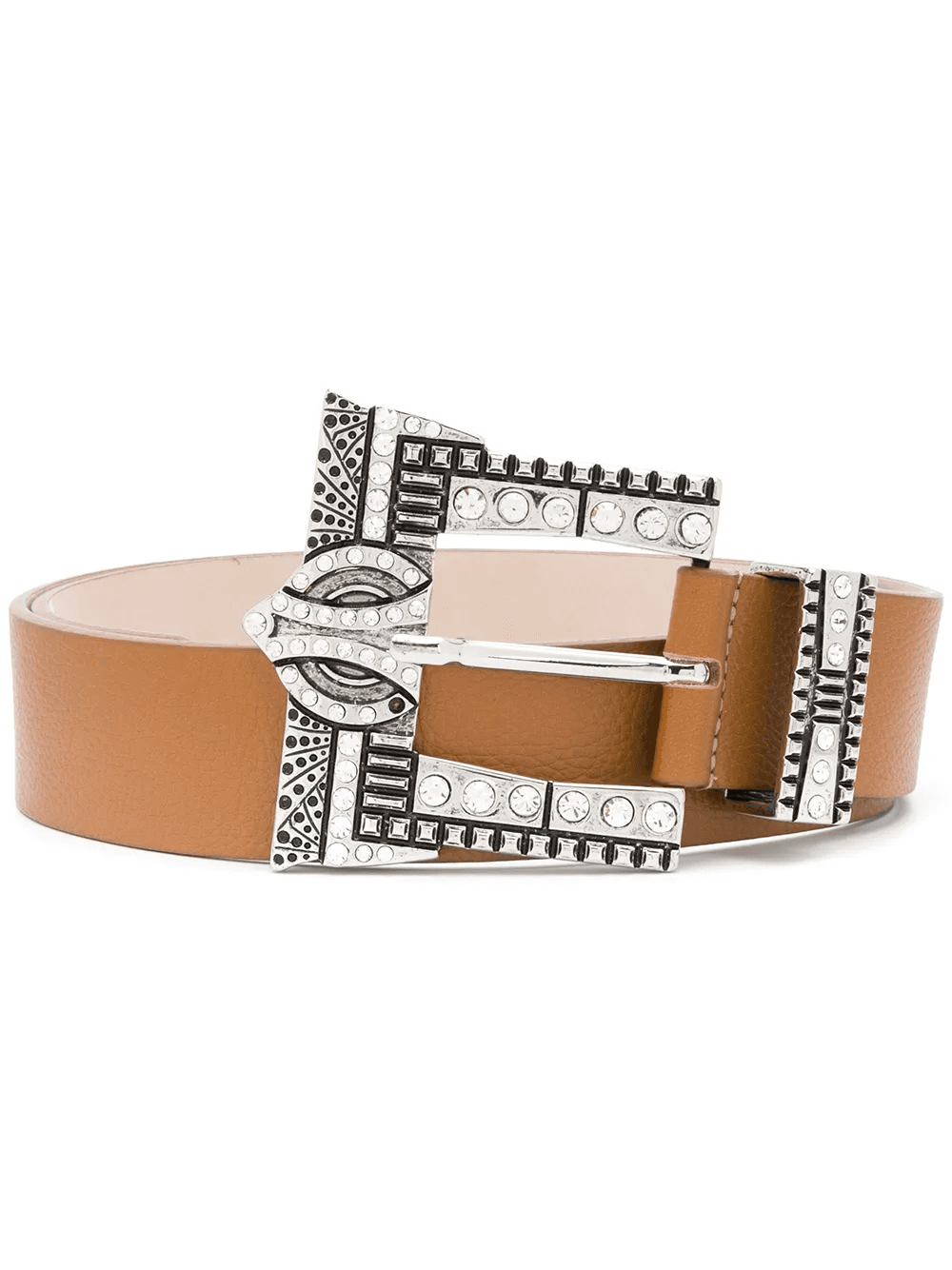 embellished leather belt - Image 1