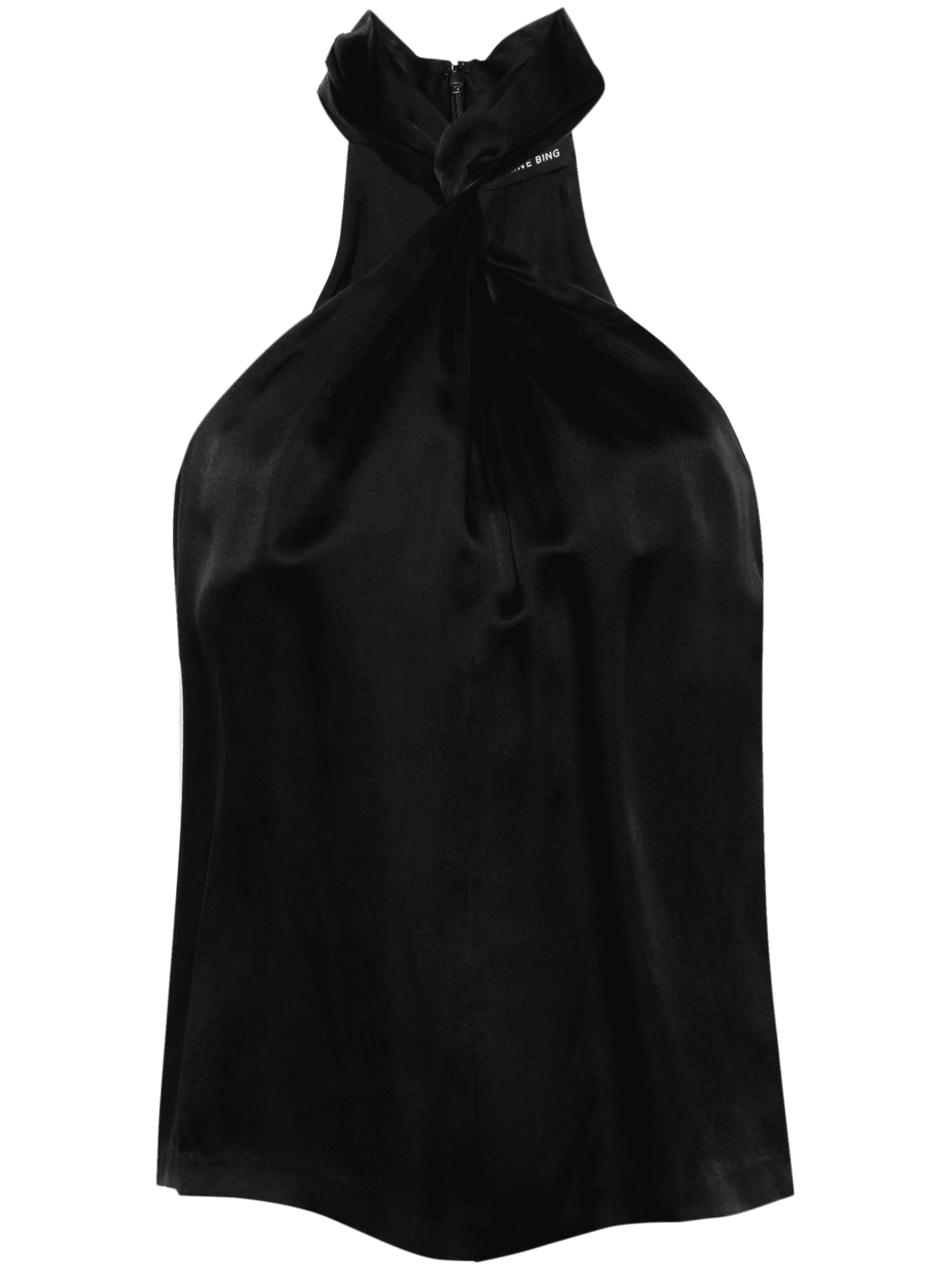 twisted halterneck top - Image 1