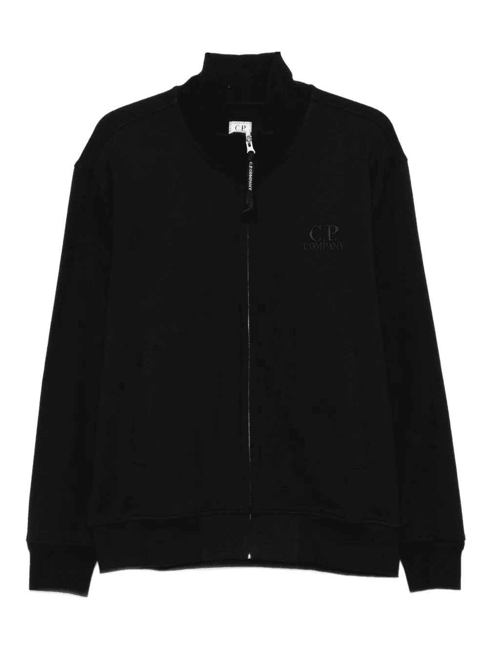 zip-up logo sweatshirt - Image 1