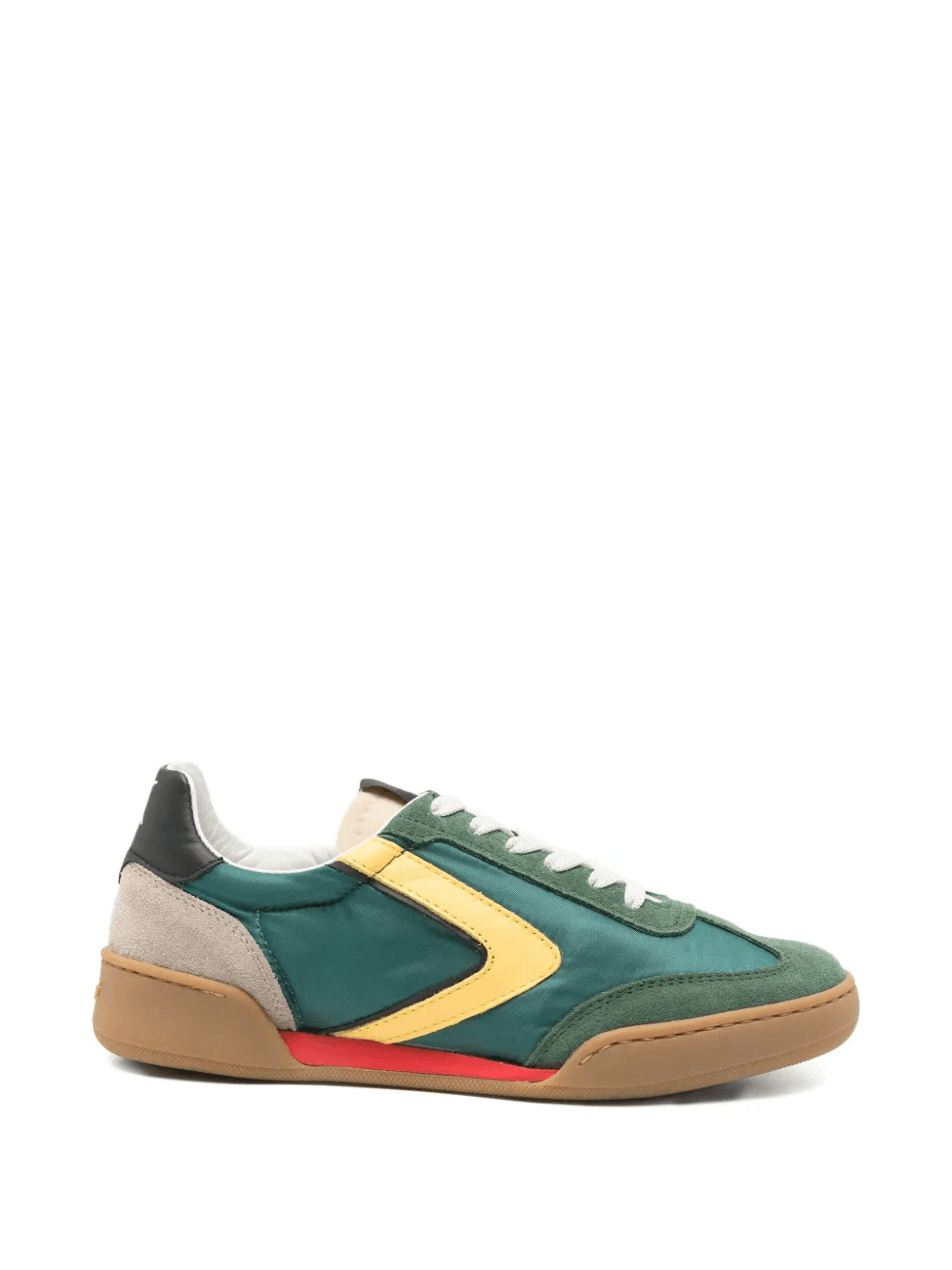 suede-panel sneakers - Image 1