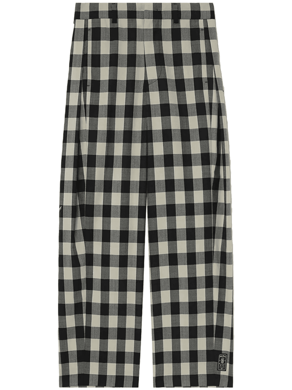 Aoker gingham wool trousers - Image 1