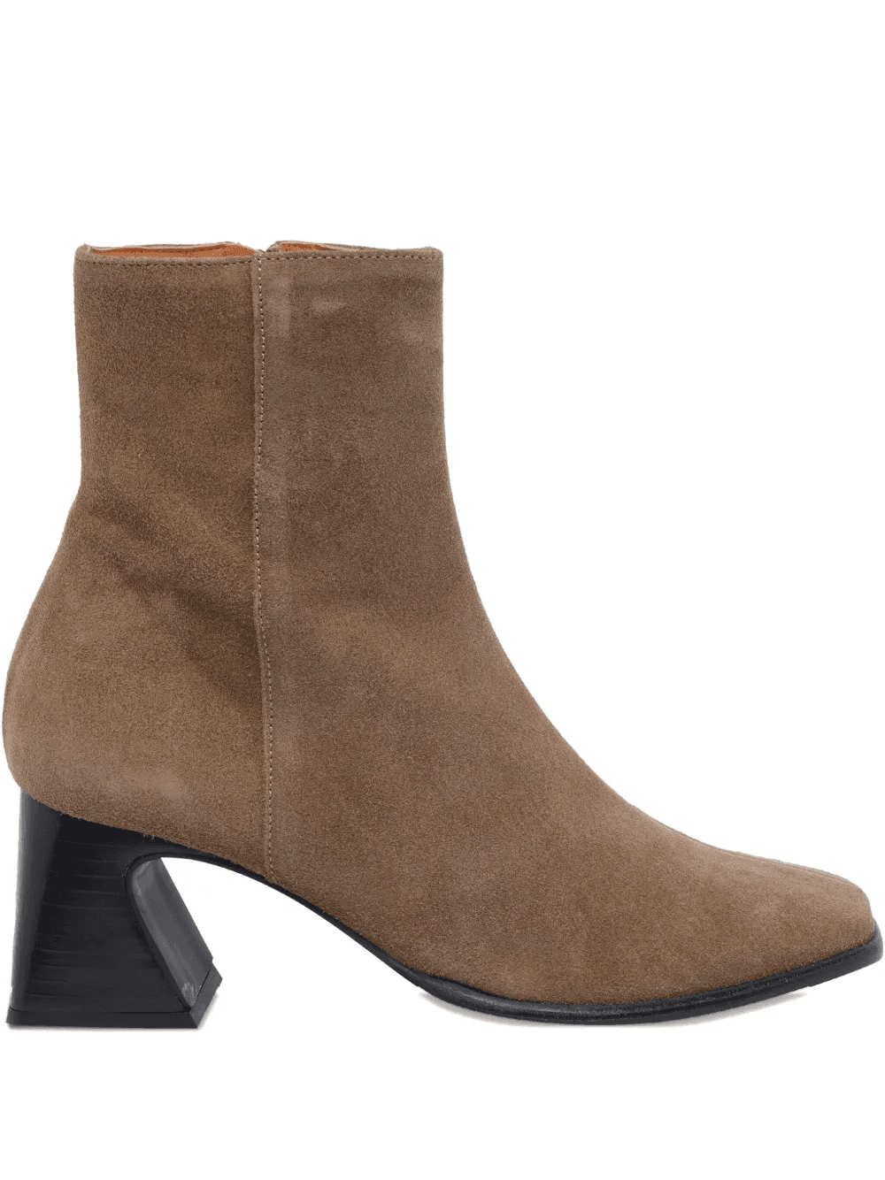 suede zip-fastening boots - Image 1