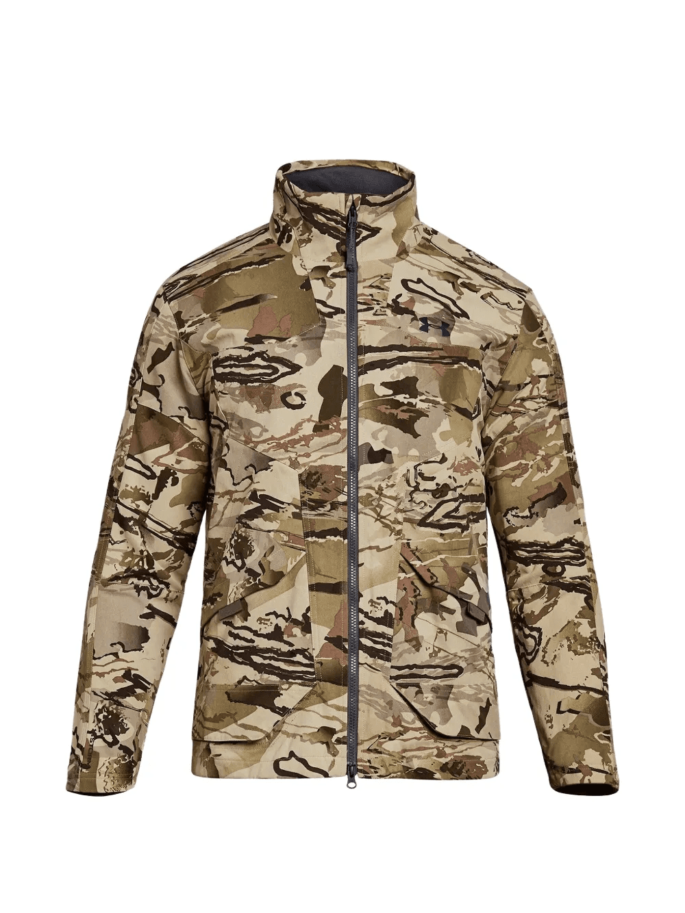 camouflage grit zip-up jacket - Image 1
