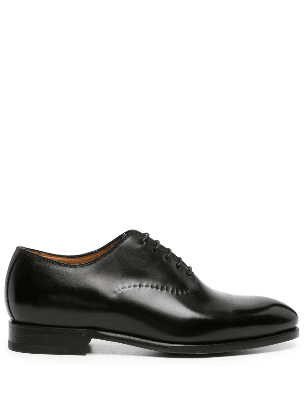 lace-up leather oxford shoes - Image 1