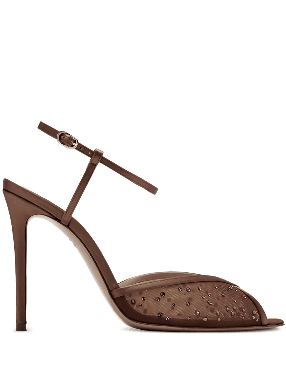 105mm Katy crystal-embellished sandals - Image 1