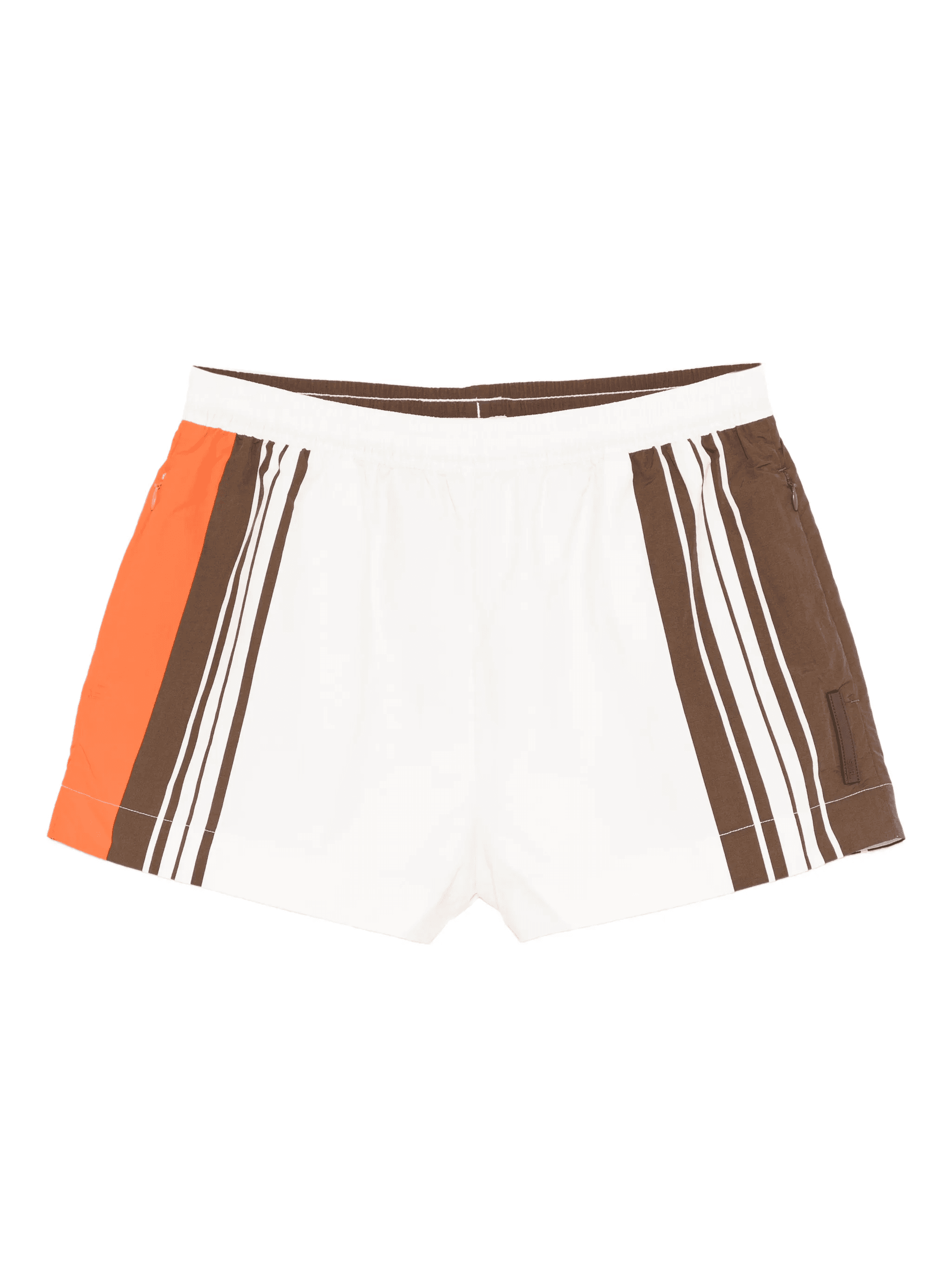 elasticated waistband mini shorts - Image 1