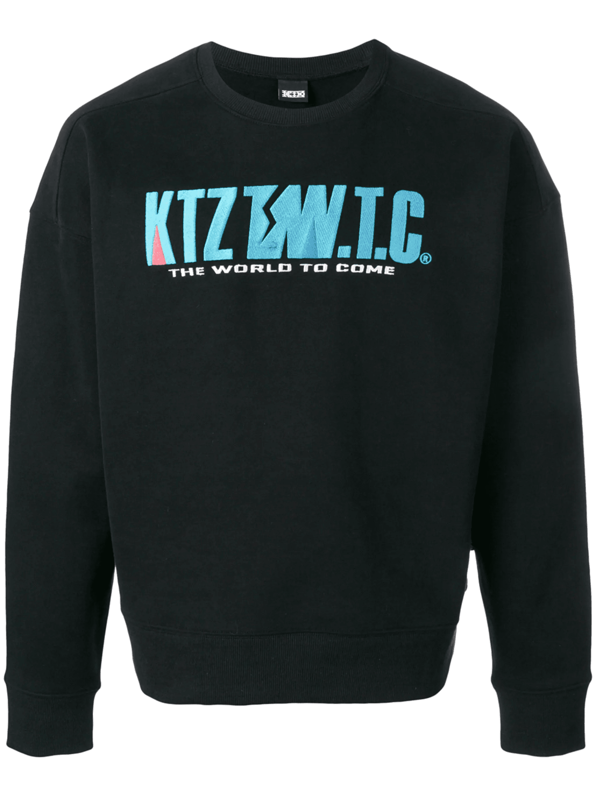 mountain letter embroidered sweatshirt - Image 1