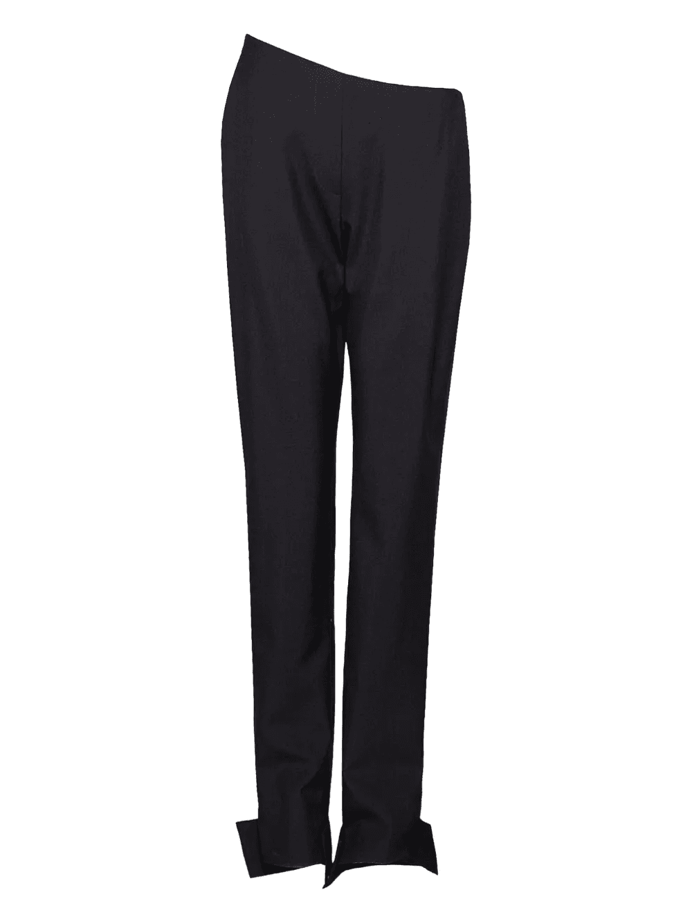 asymmetric-cuffed trousers - Image 1