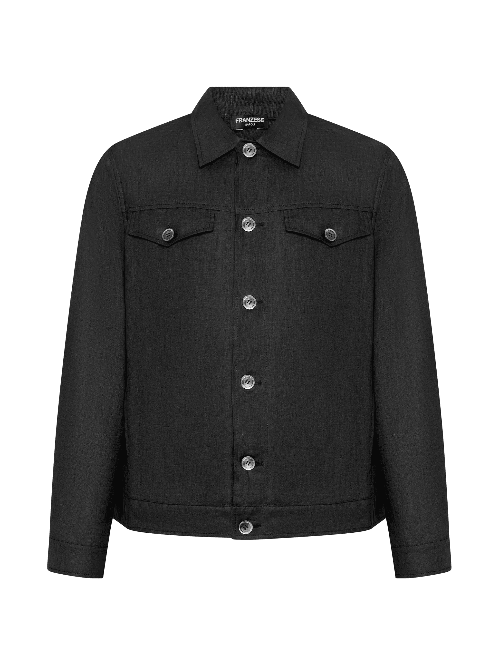 button flap-pocket jacket - Image 1