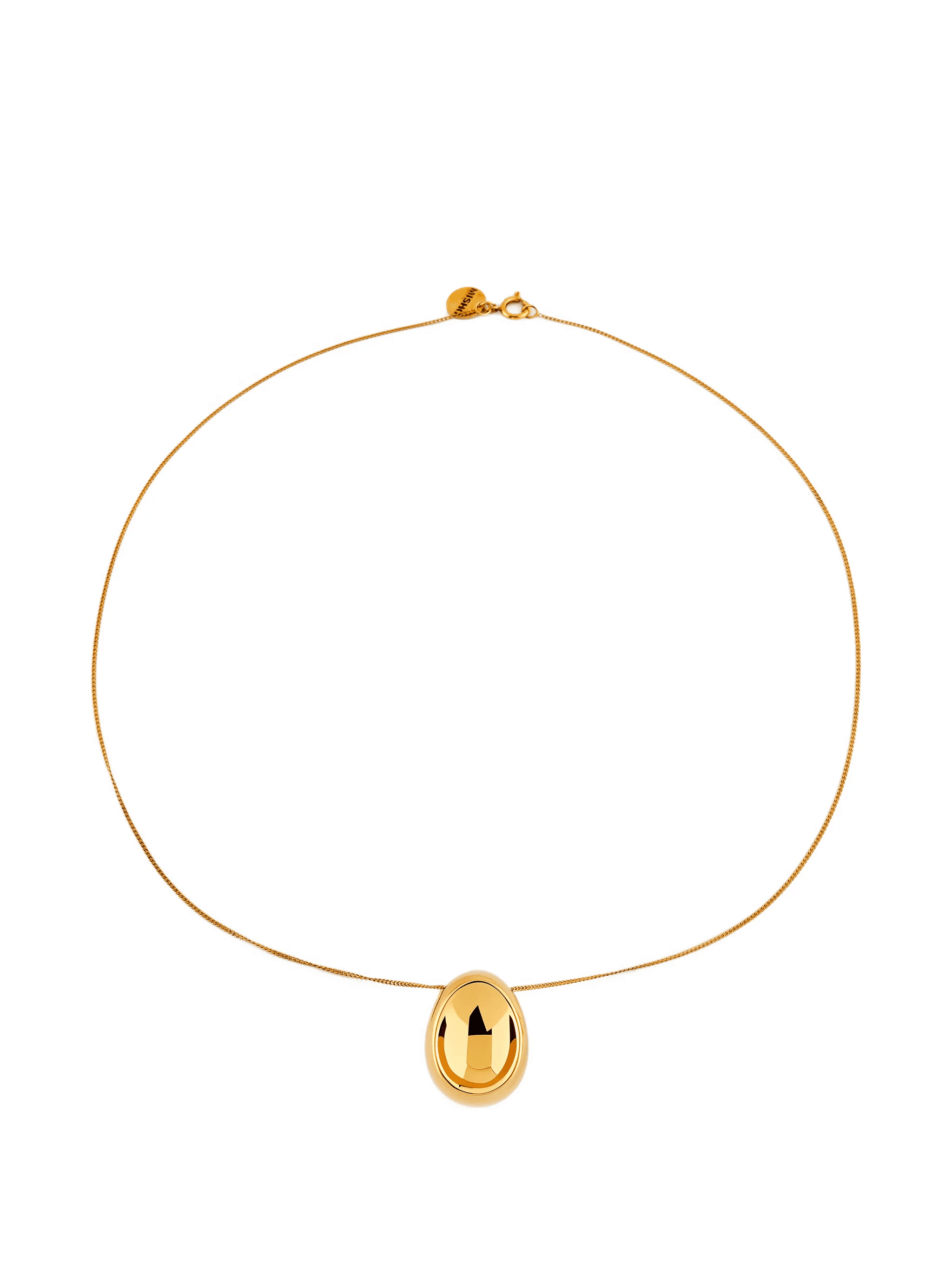 oval-pendant necklace - Image 1