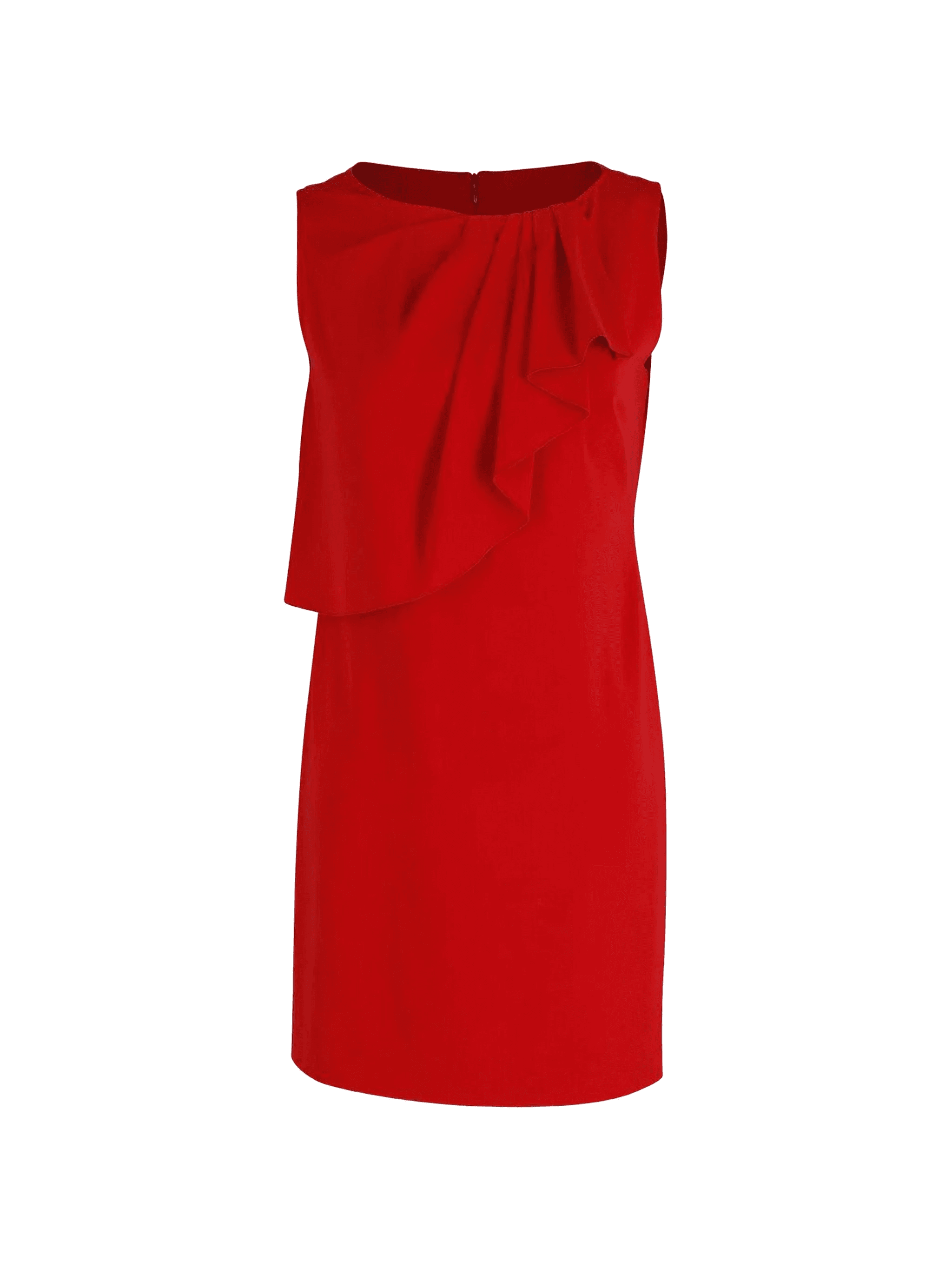 ruffle-detail sleeveless dress - Image 1