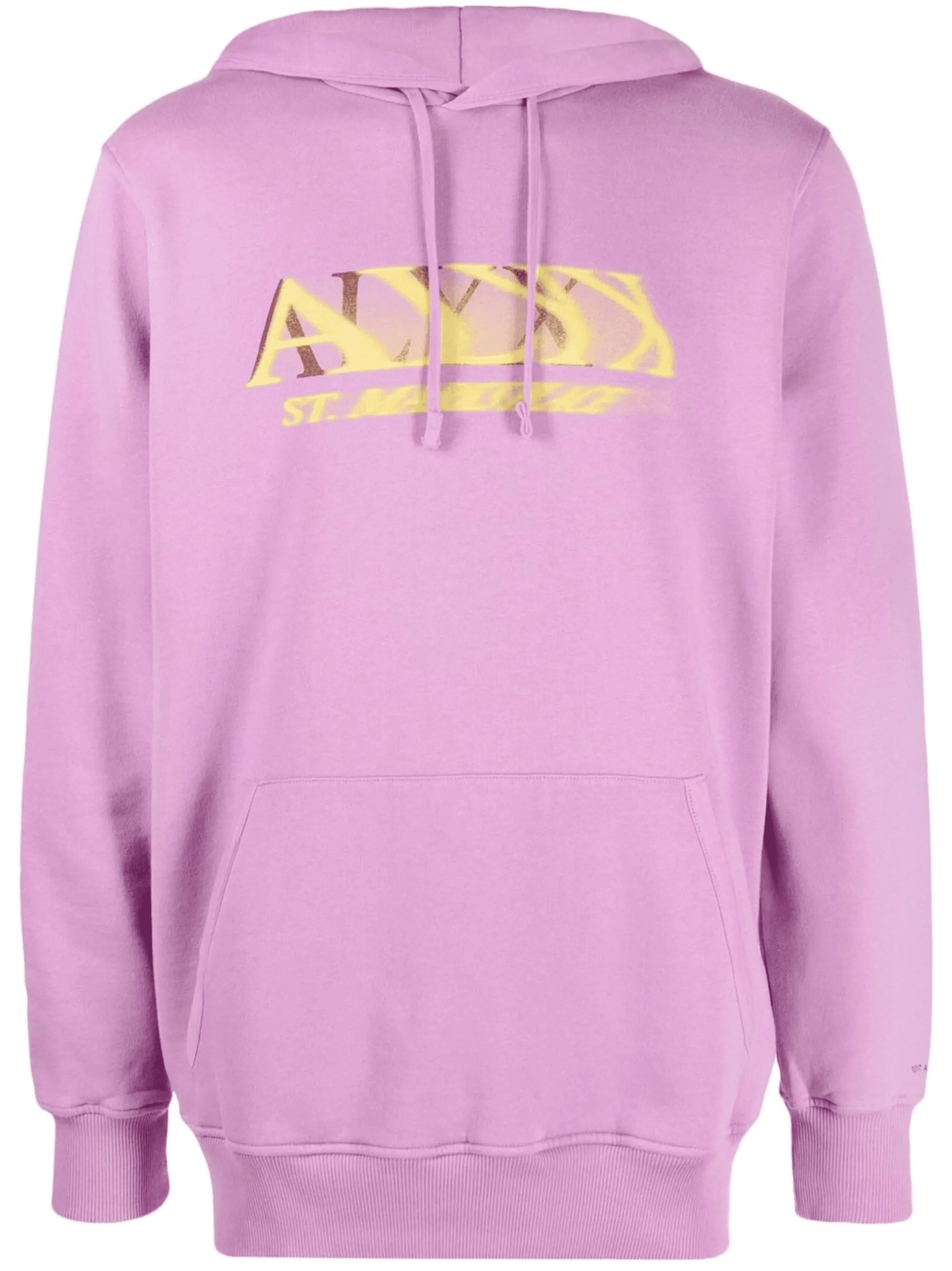 logo-print drawstring hoodie - Image 1