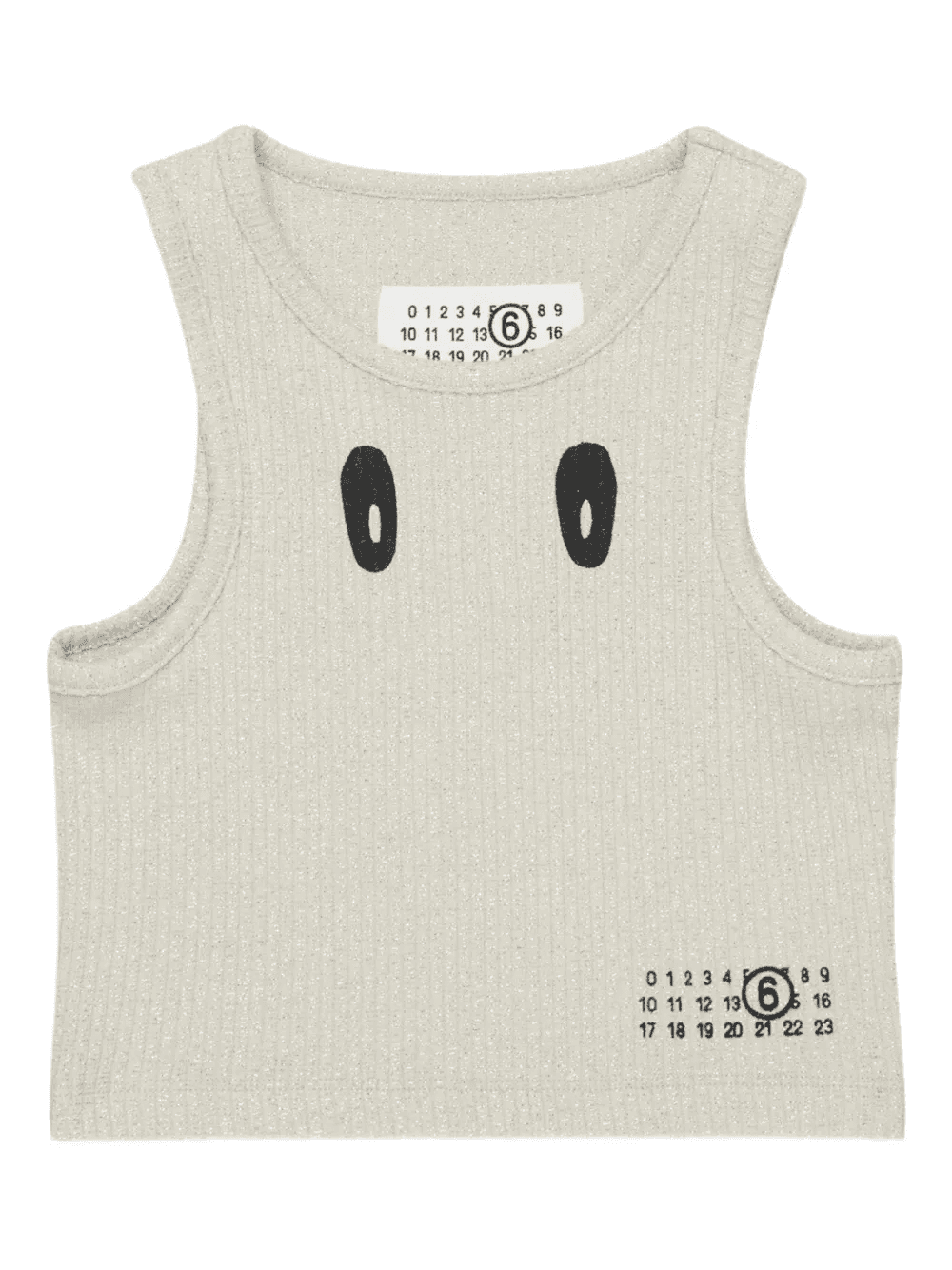 logo sleeveless tank top - Image 1