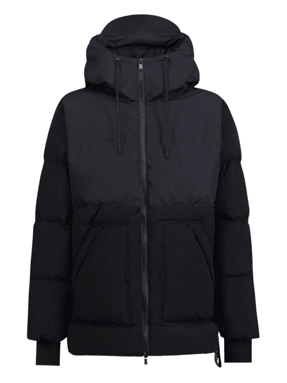 hooded down jacket - Image 1