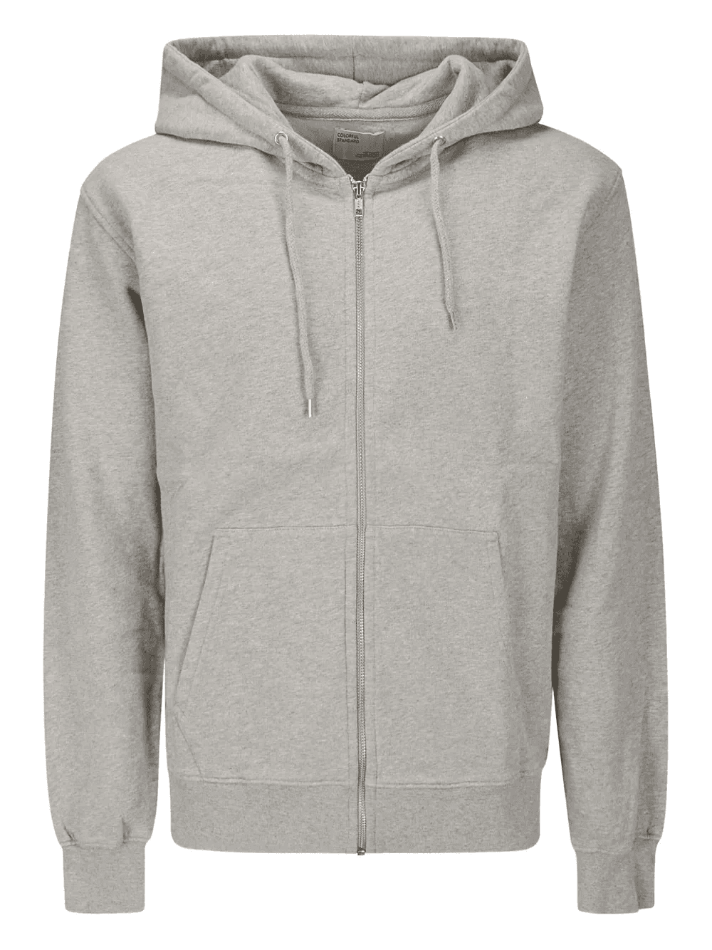 organic-cotton zip-up hoodie - Image 1