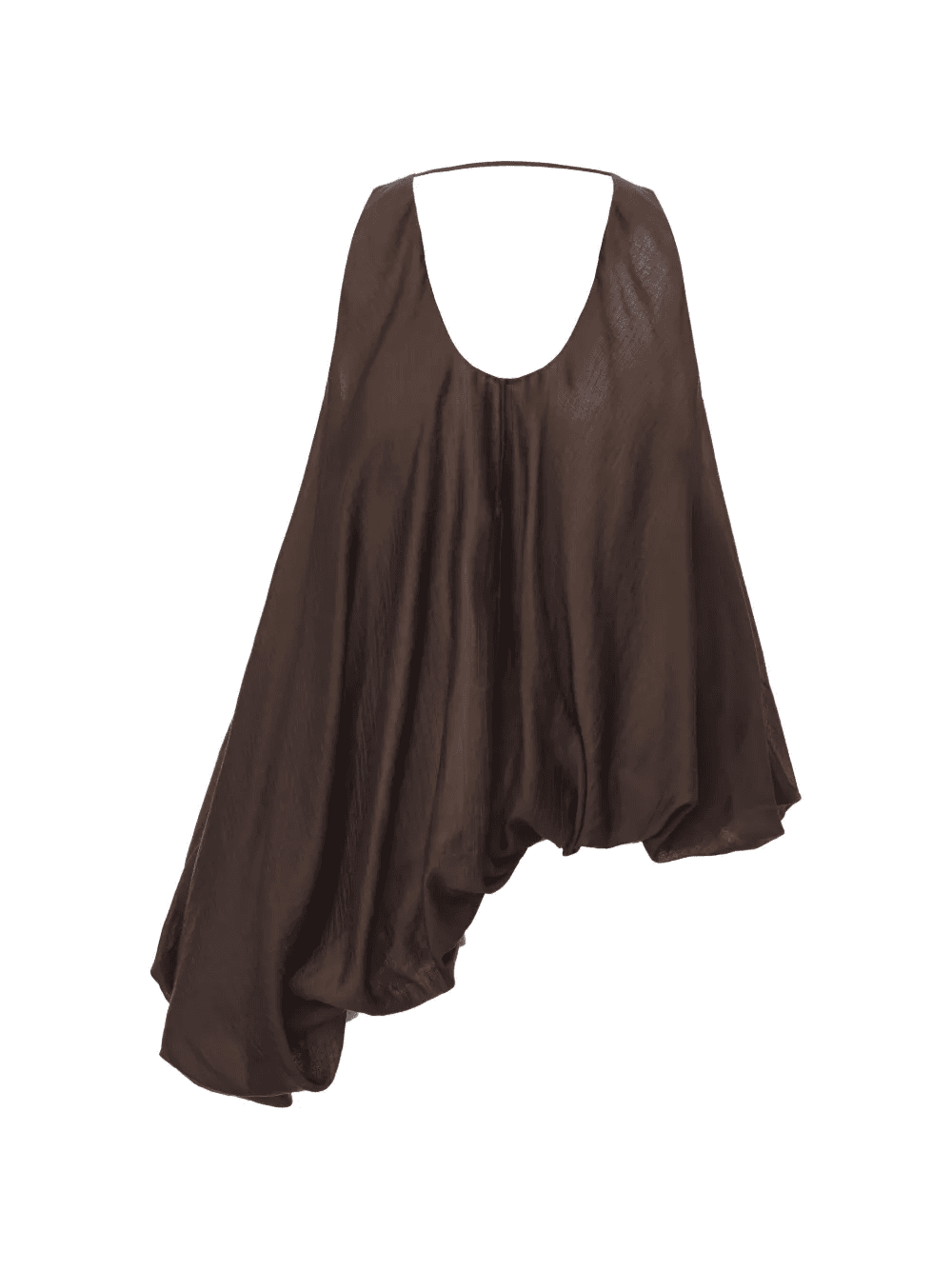 Fleur asymmetric draped top - Image 1