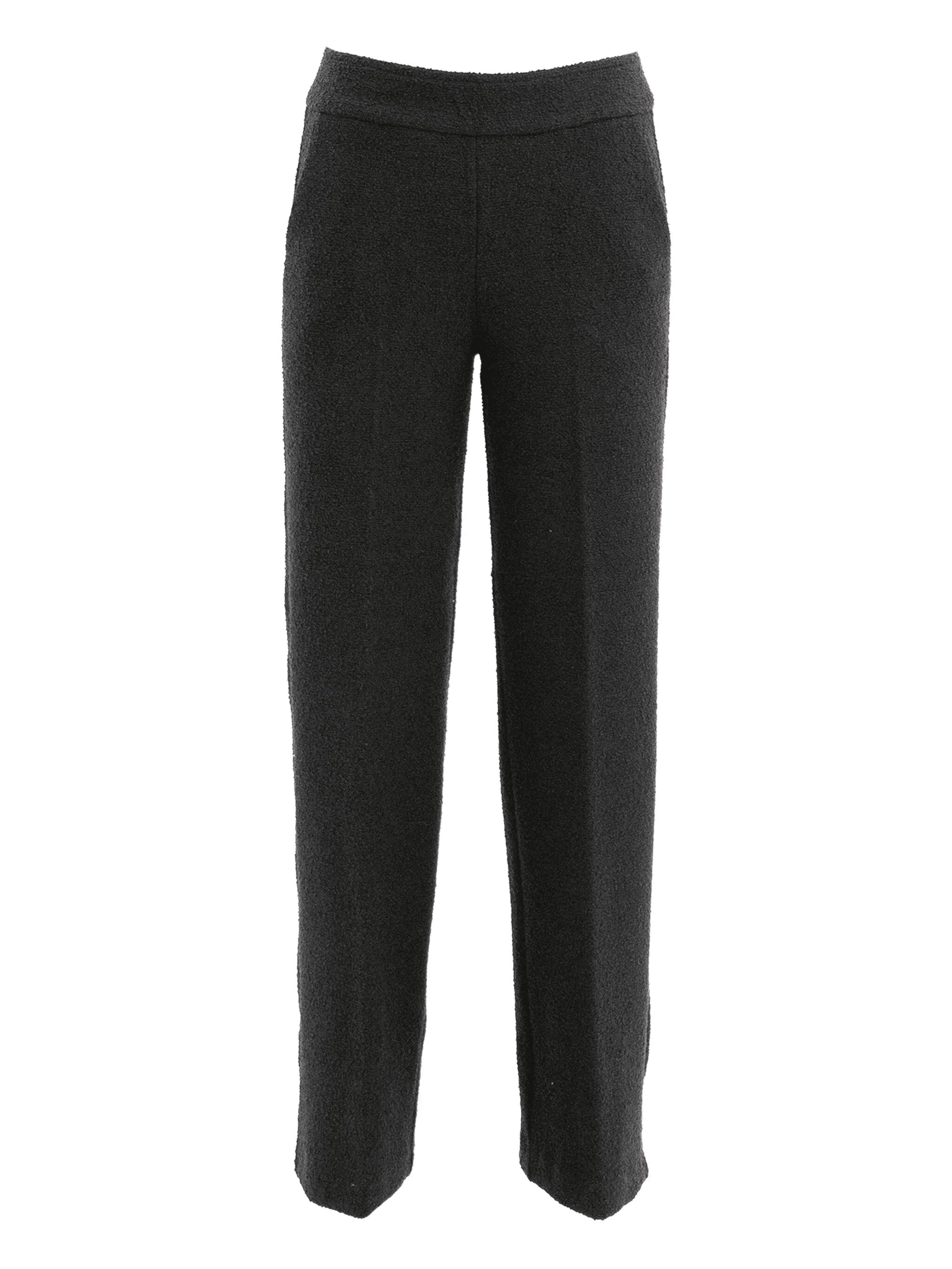 Carla textured straight trousers - Image 1