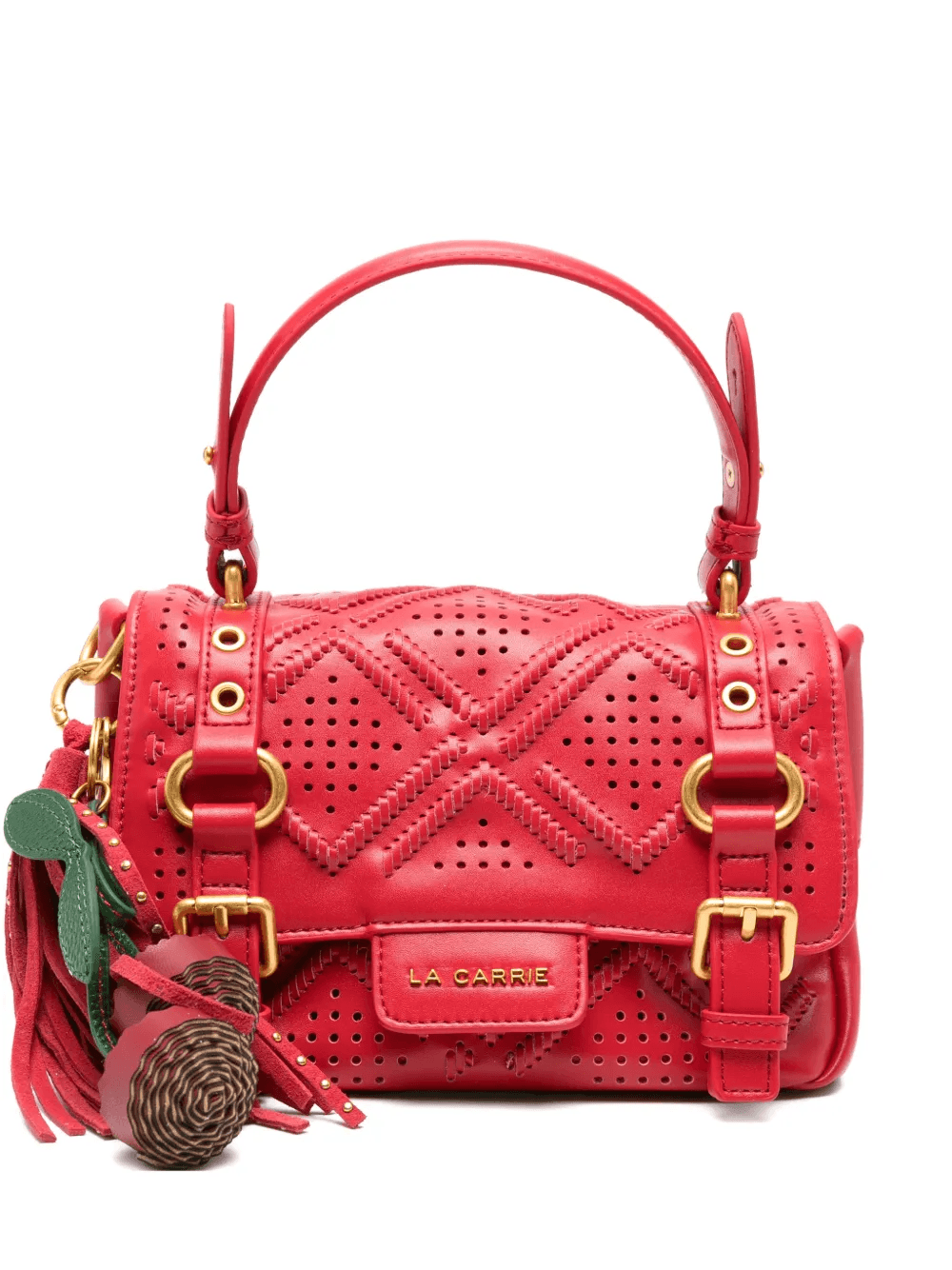 Labyrinth Atena perforated satchel bag - Image 1
