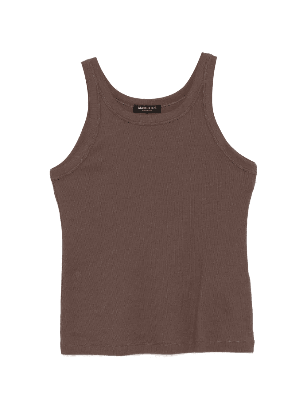 ribbed-knit tank top - Image 1