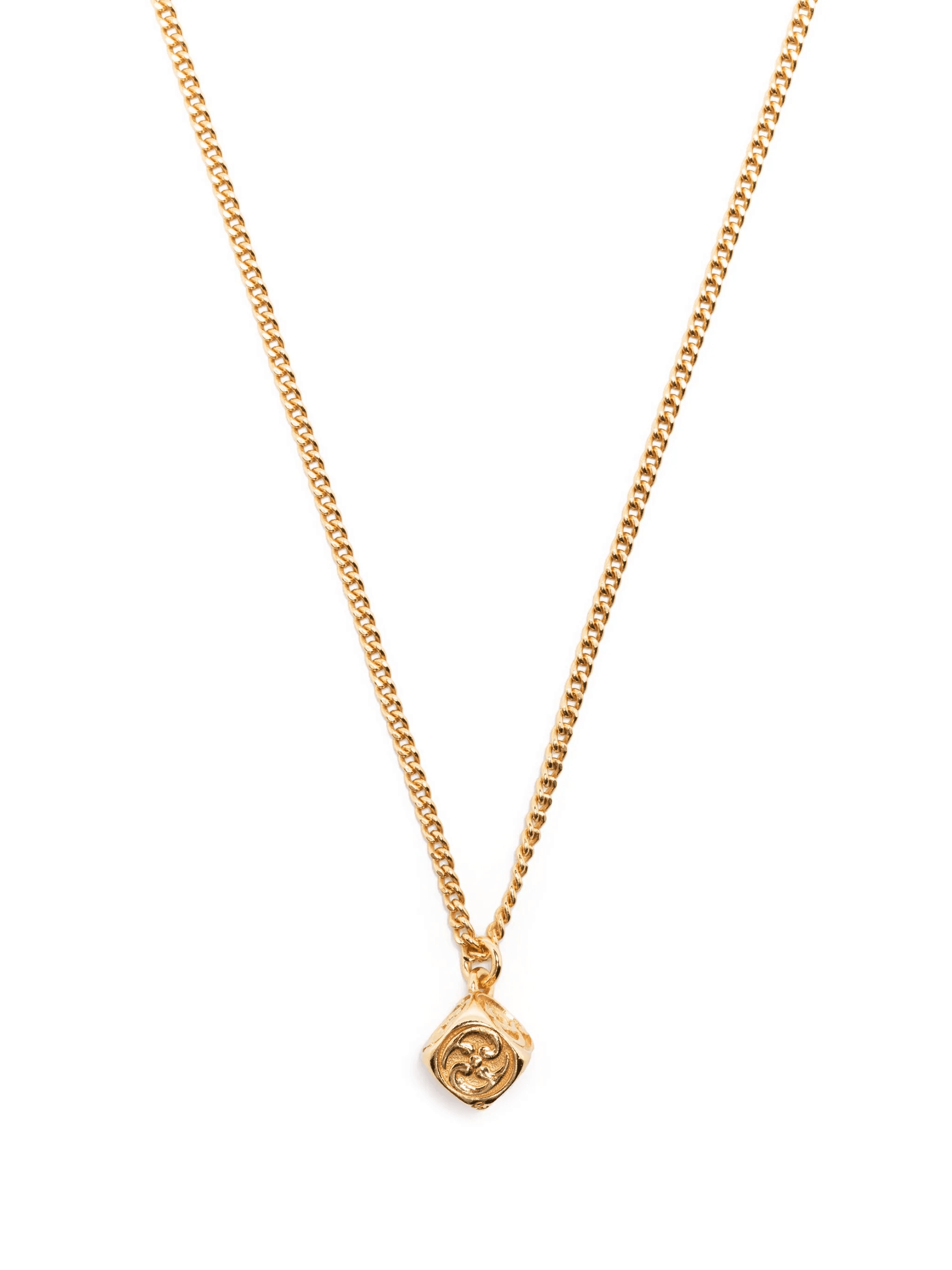 small arabesque dice pendant necklace - Image 1