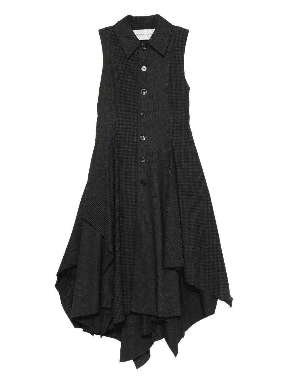 asymmetric midi dress - Image 1