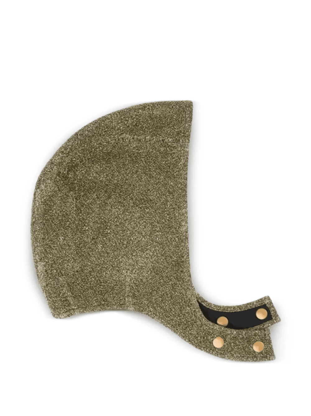 metallic-effect bonnet hat - Image 1