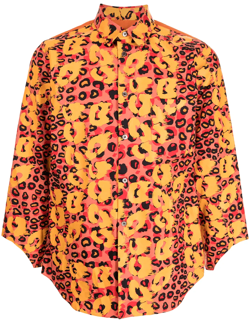 x Filip Pagowski print cut-out cuff shirt - Image 1