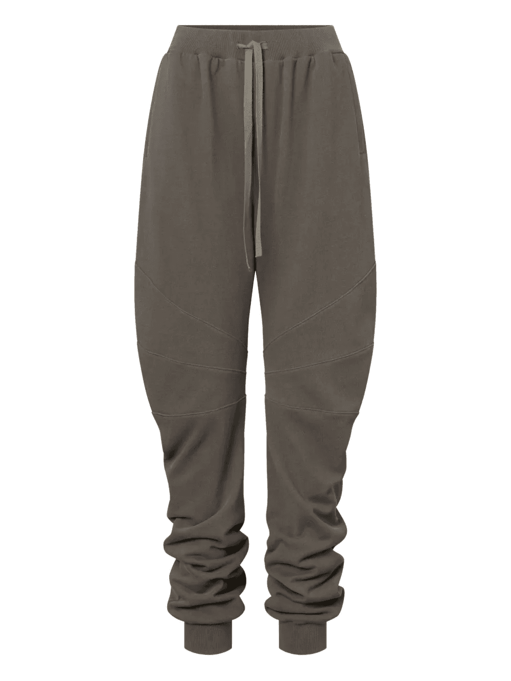 panelled drawstring track pants - Image 1